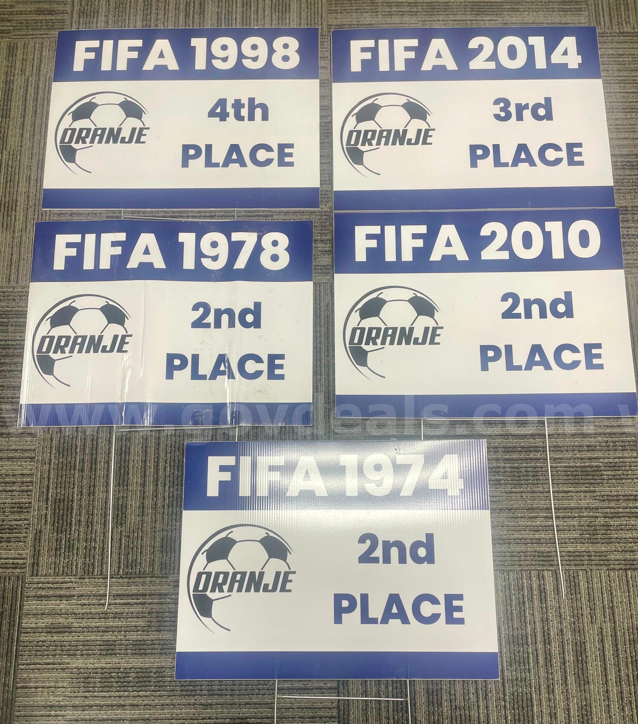 World Cup 2026 signage for Netherlands' soccer team - FIFA   Government Surplus Auction - Primary Photo