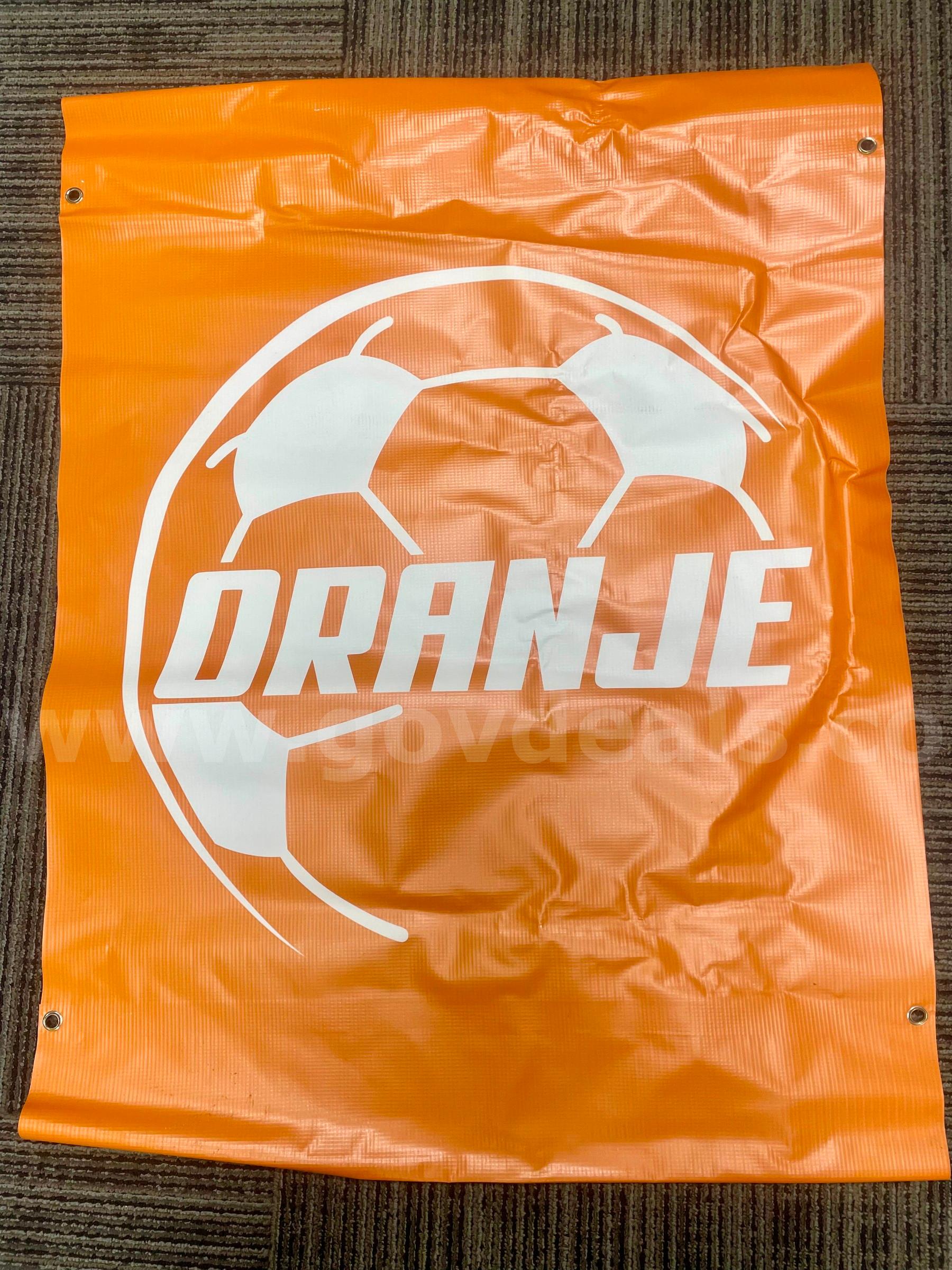 World Cup 2026 signage for Netherlands' soccer team - ORANJE banners   Government Surplus Auction - Primary Photo