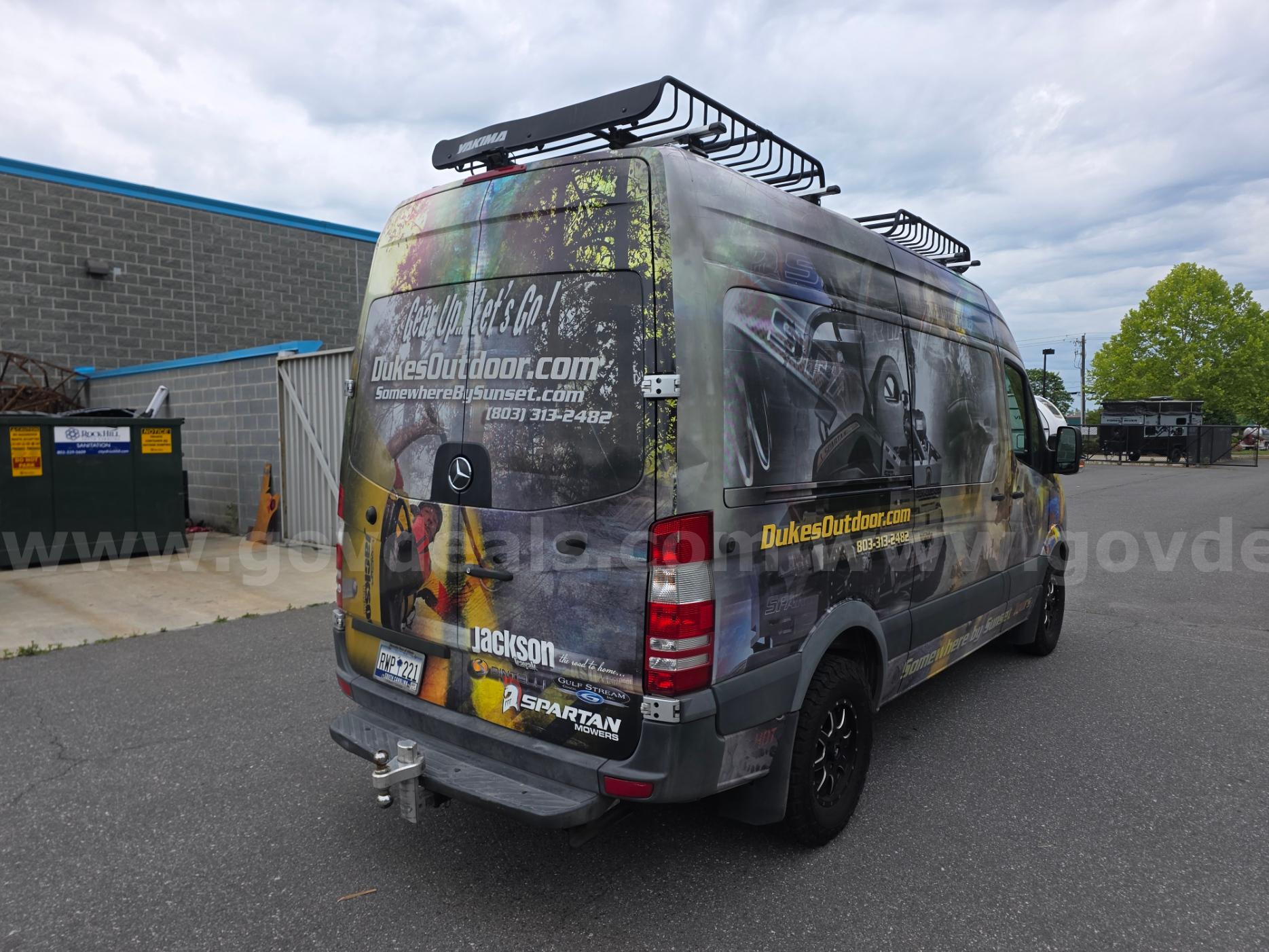2015 Mercedes-Benz Sprinter Mercedes-Benz Sprinter Government Surplus Auction - Photo #4