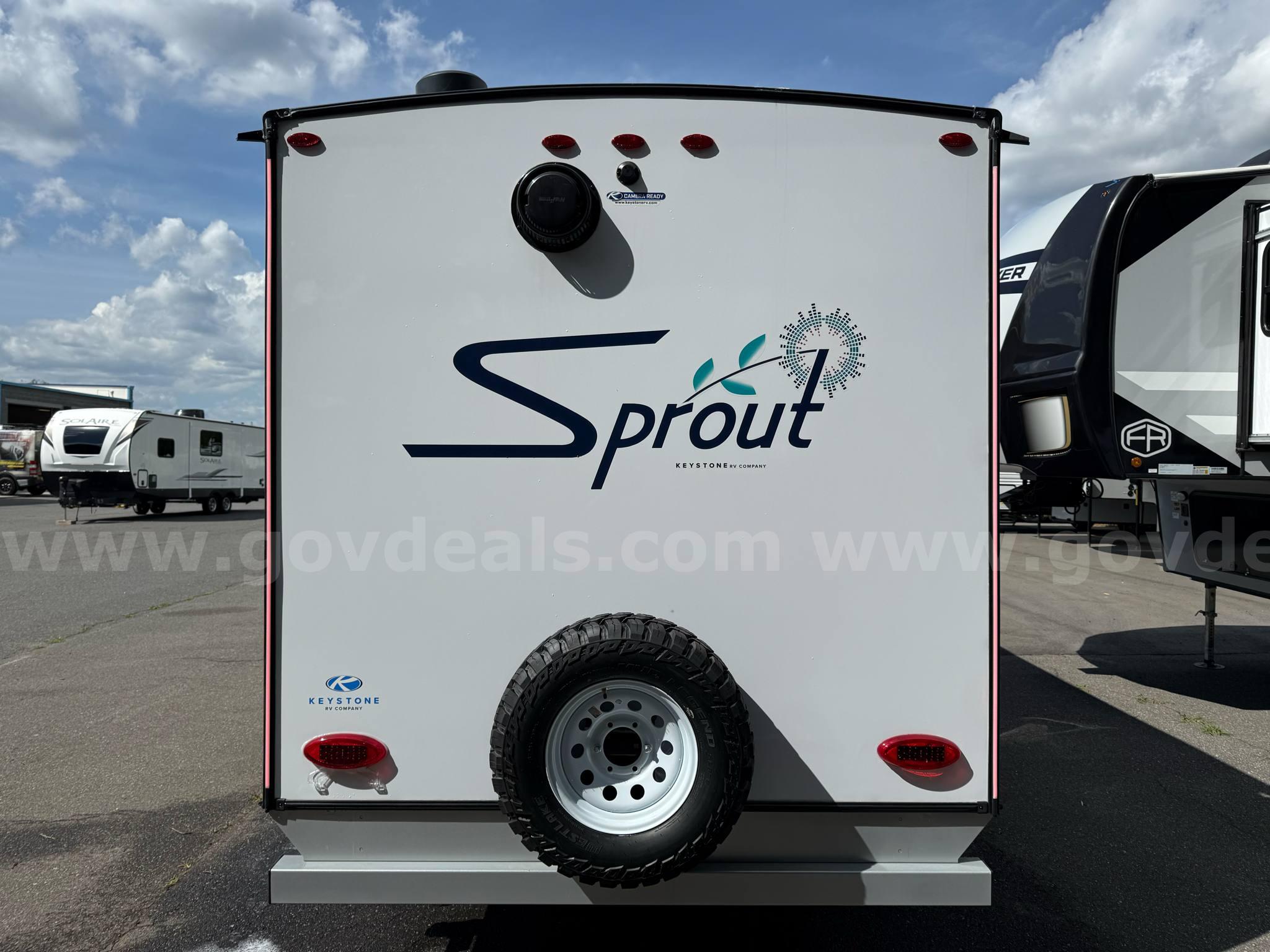 New 2025 Keystone Sprout 18RBS Save Big Msrp $35k keystone Sprout 18RBS Government Surplus Auction - Photo #4