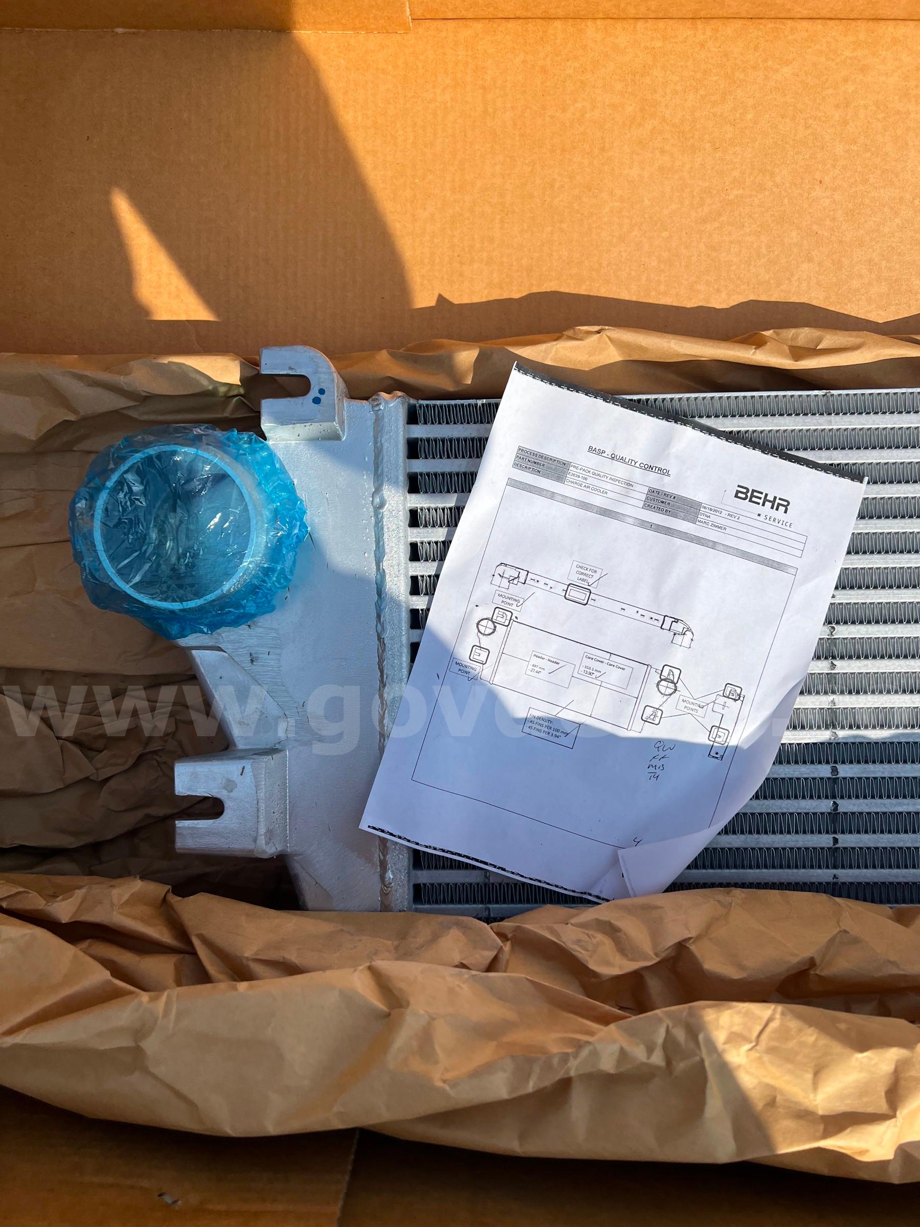 NEW Freightliner Charge Air Cooler/Intercooler BHT E2638 Freightliner E2638 Government Surplus Auction - Photo #4