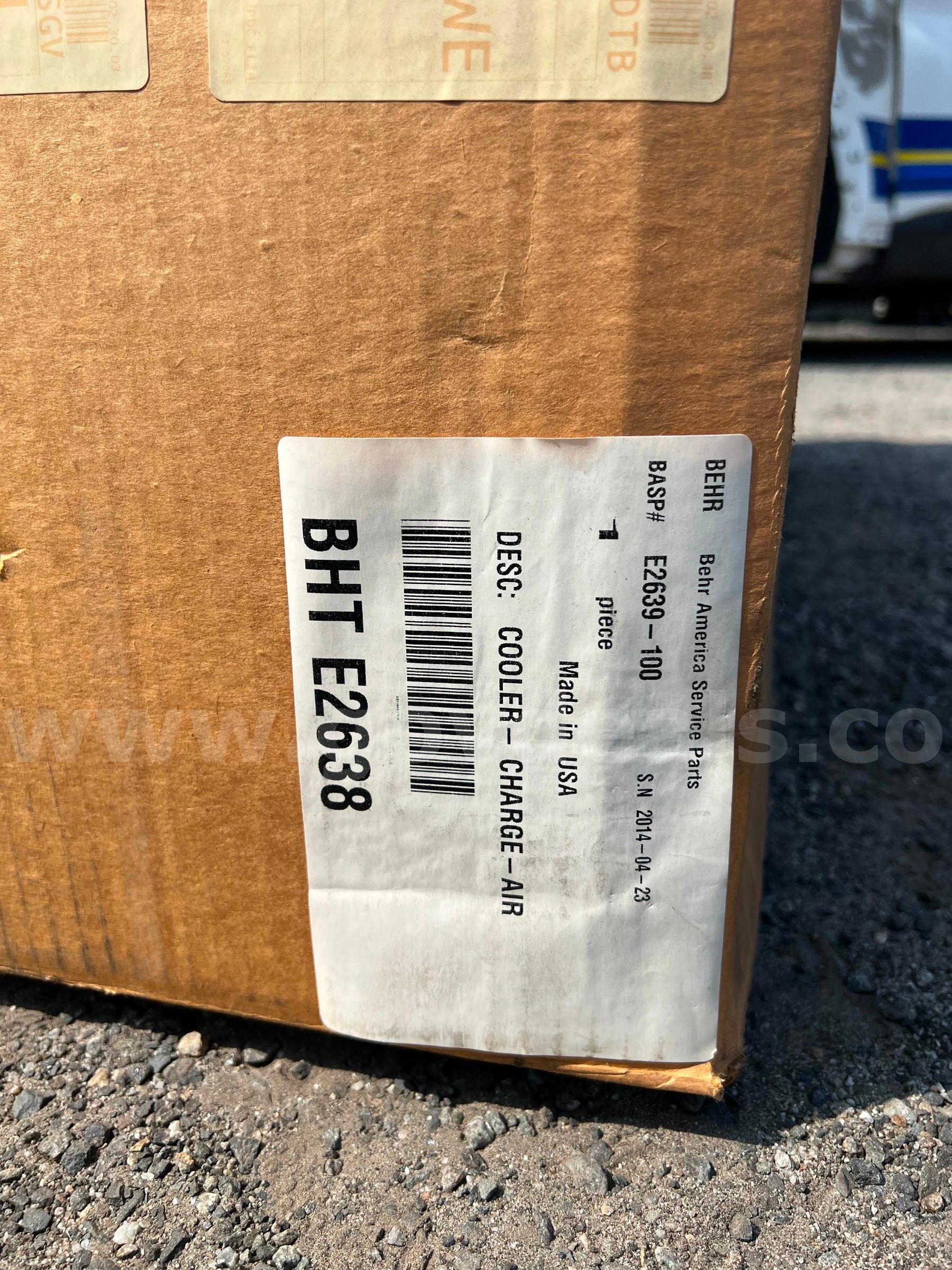 NEW Freightliner Charge Air Cooler/Intercooler BHT E2638 Freightliner E2638 Government Surplus Auction - Photo #6