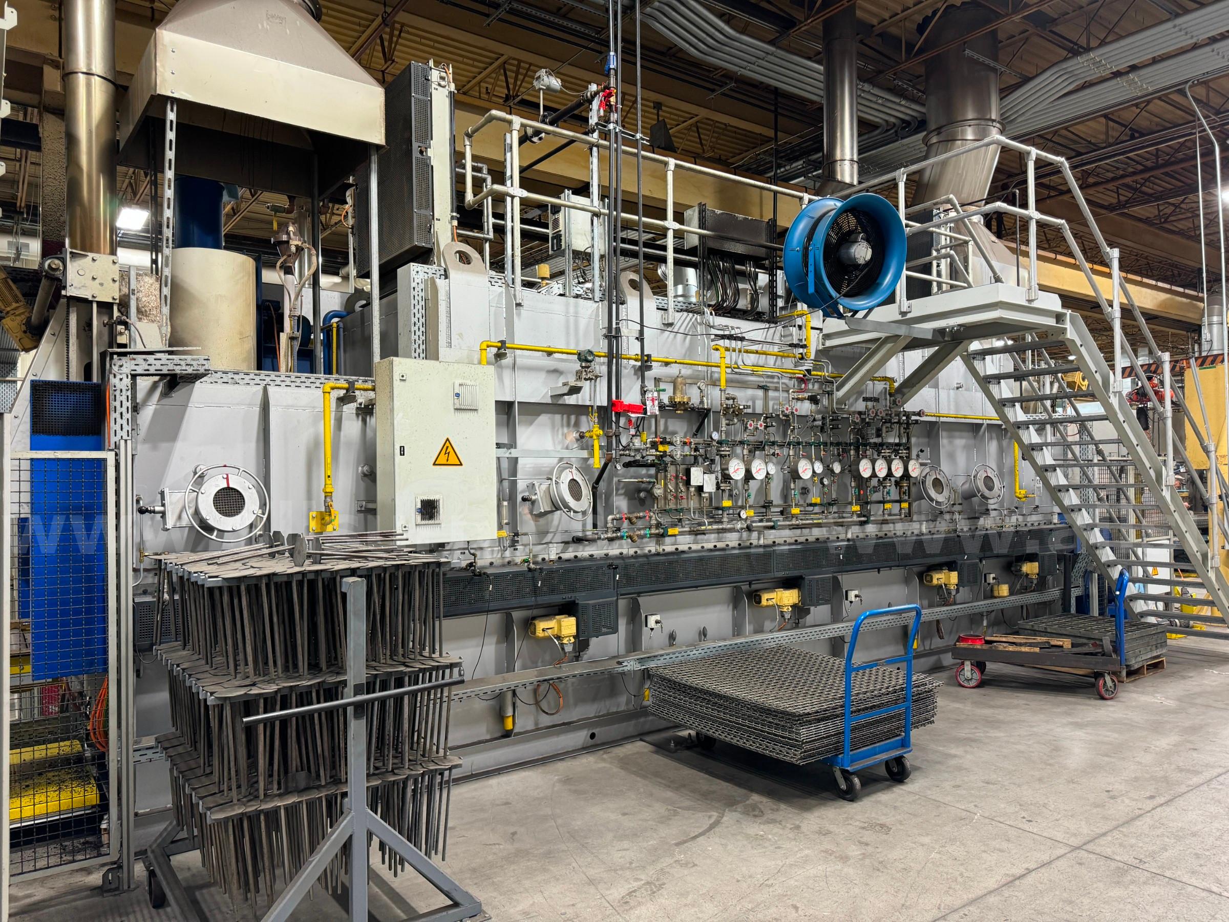 Complete 2019 Wienstroth Fixture Heat Treat/Quenching Line Wienstroth DRGs 90 x 35 Government Surplus Auction - Photo #2