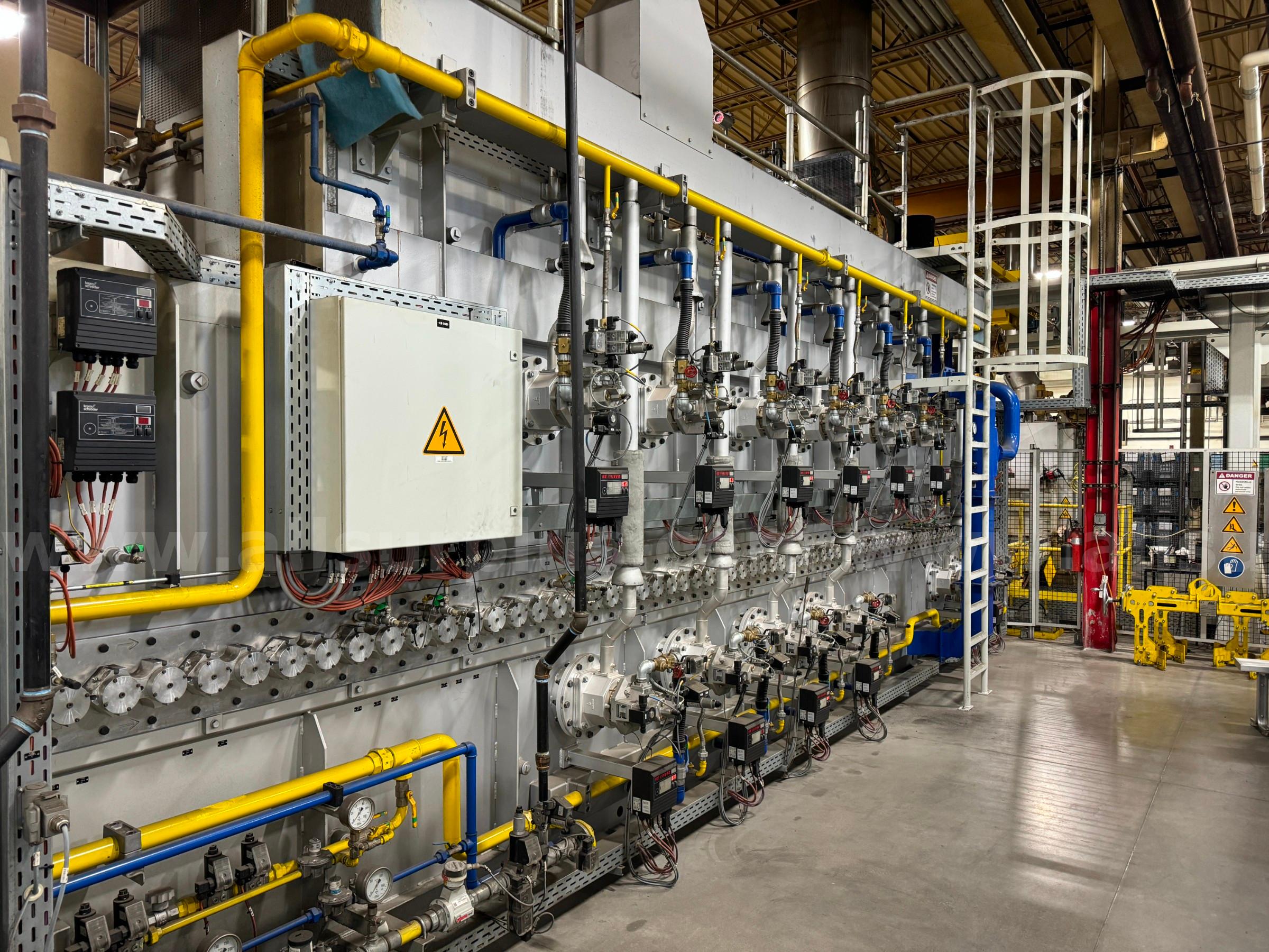 Complete 2019 Wienstroth Fixture Heat Treat/Quenching Line Wienstroth DRGs 90 x 35 Government Surplus Auction - Photo #4