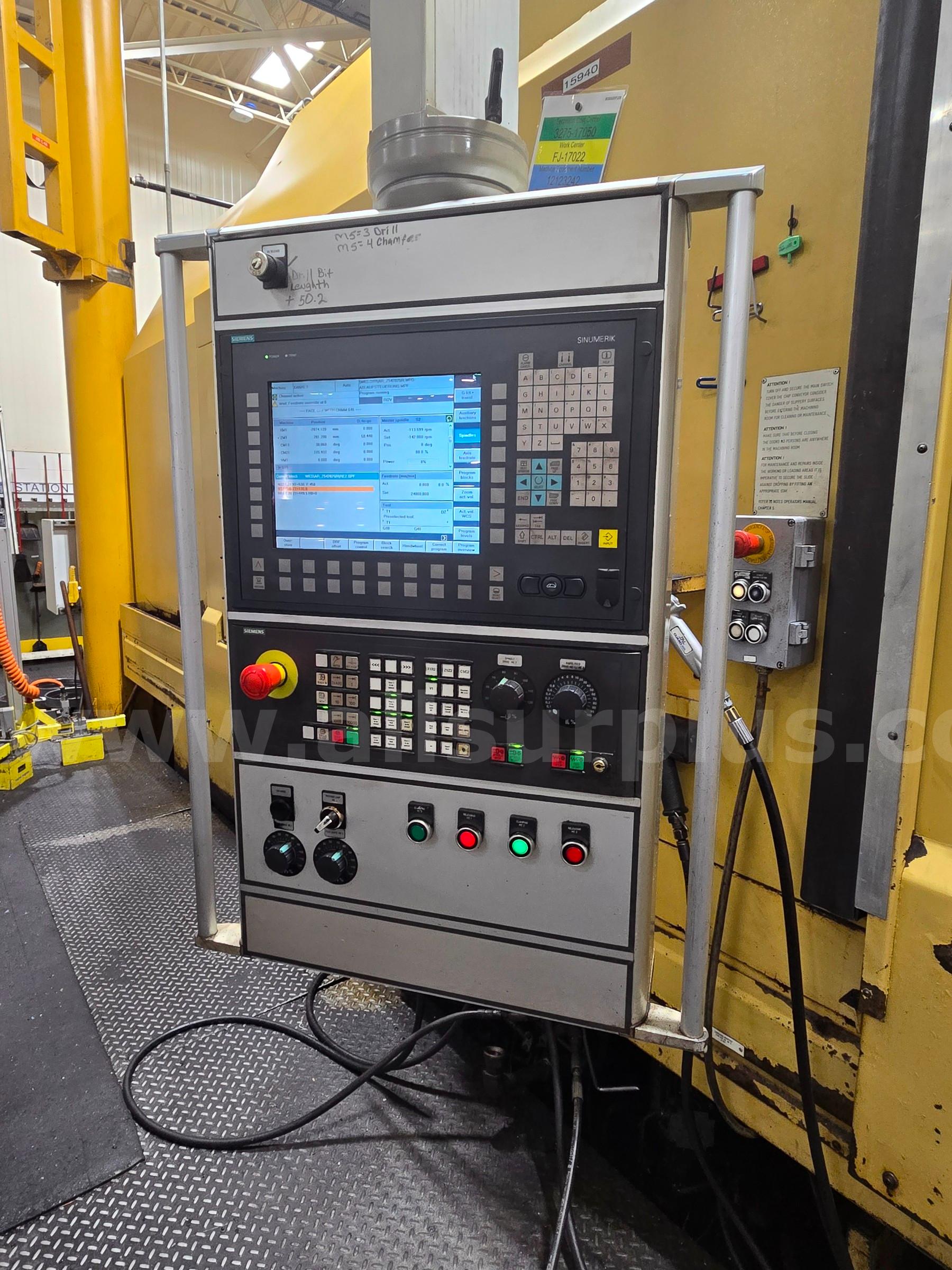 Pittler PV1250 Vertical Turning Machine/Drill Pittler PV1250 Government Surplus Auction - Photo #2