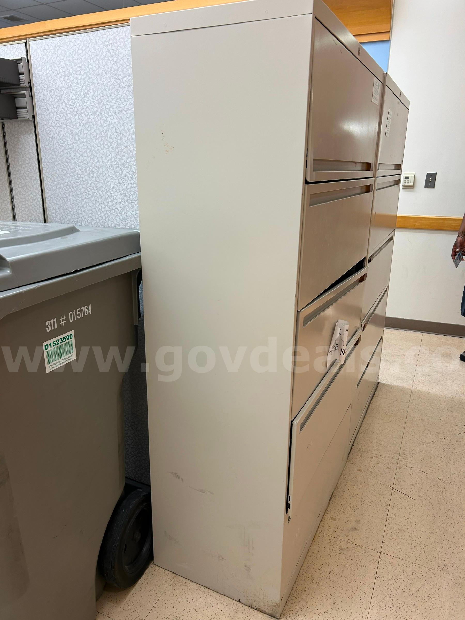 5 Drawer Cabinet QTY: 3   Government Surplus Auction - Primary Photo