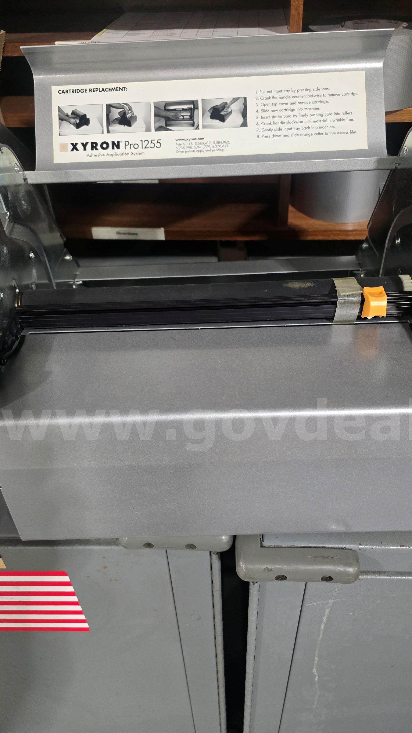 Base for Xyron Pro Laminator 1255  1255 Government Surplus Auction - Photo #4