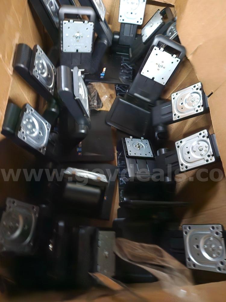 35 HP Black Monitor Arms for auction. Sold As Is. HP  Government Surplus Auction - Photo #3
