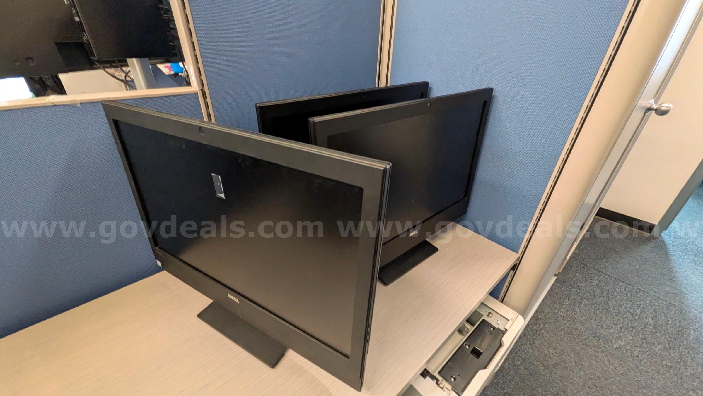 Computers and Monitors - Lot of 8   Government Surplus Auction - Primary Photo