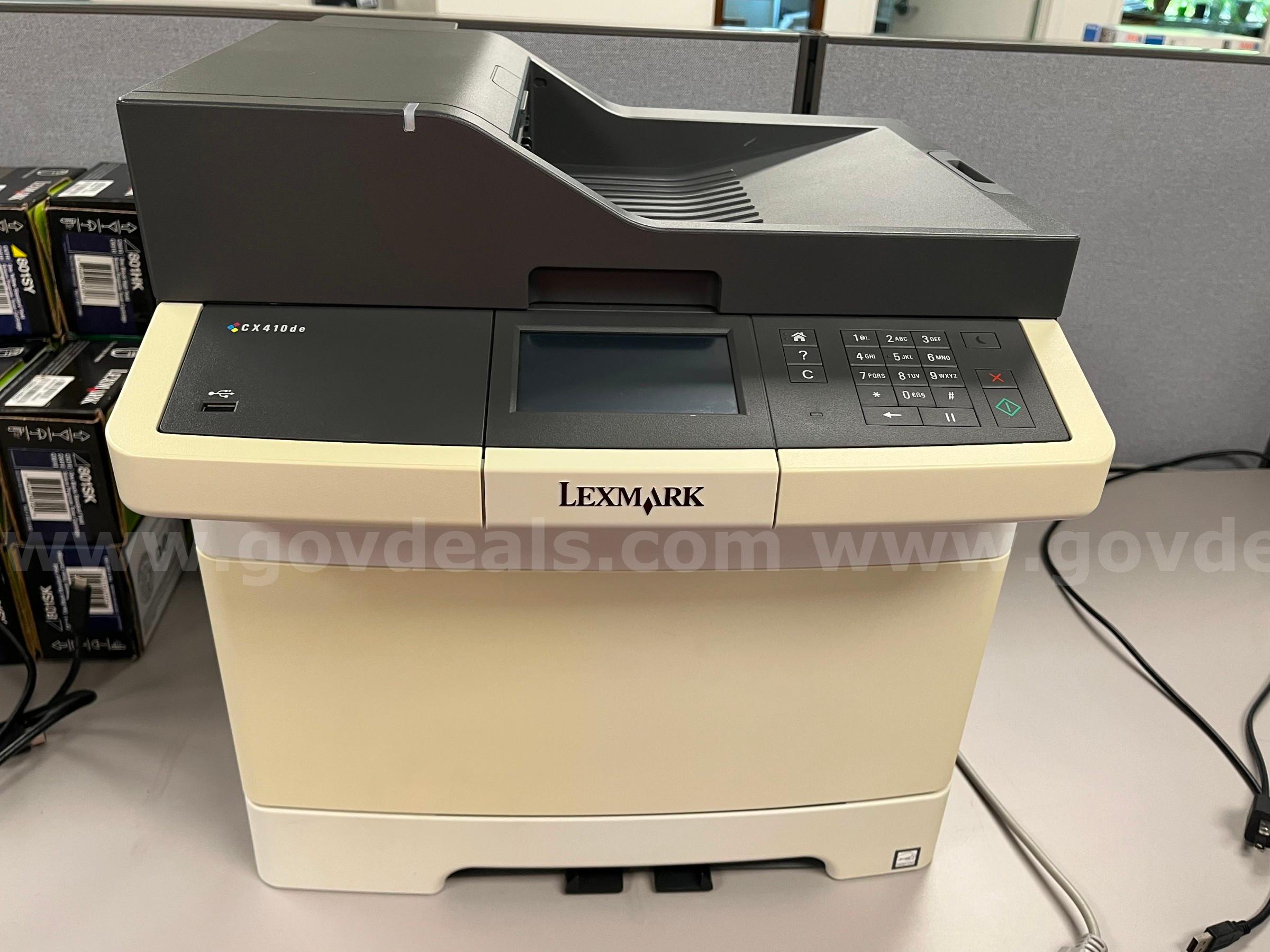 Lexmark printer   Government Surplus Auction - Photo #2