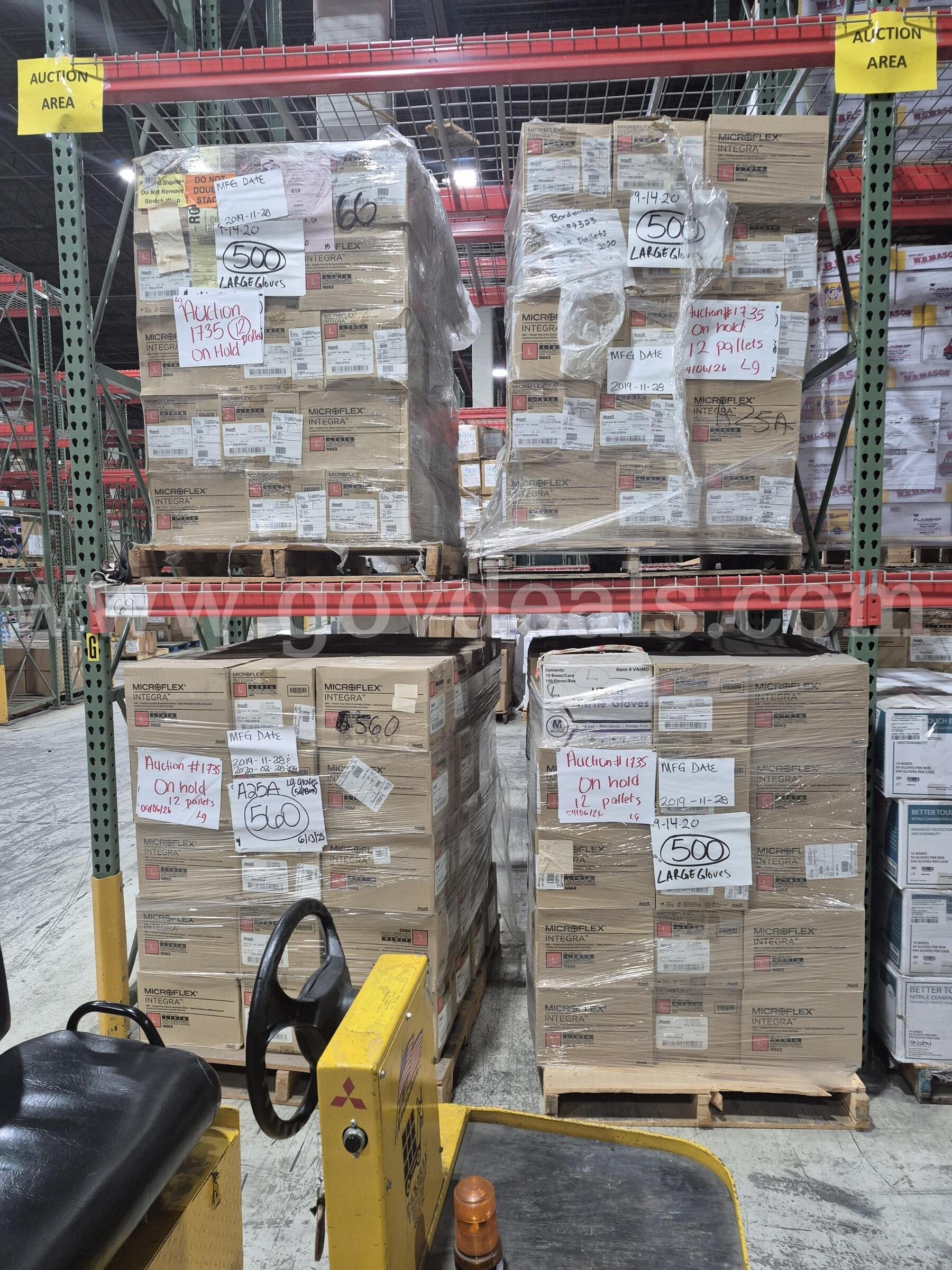 Nitrile gloves   Government Surplus Auction - Photo #3