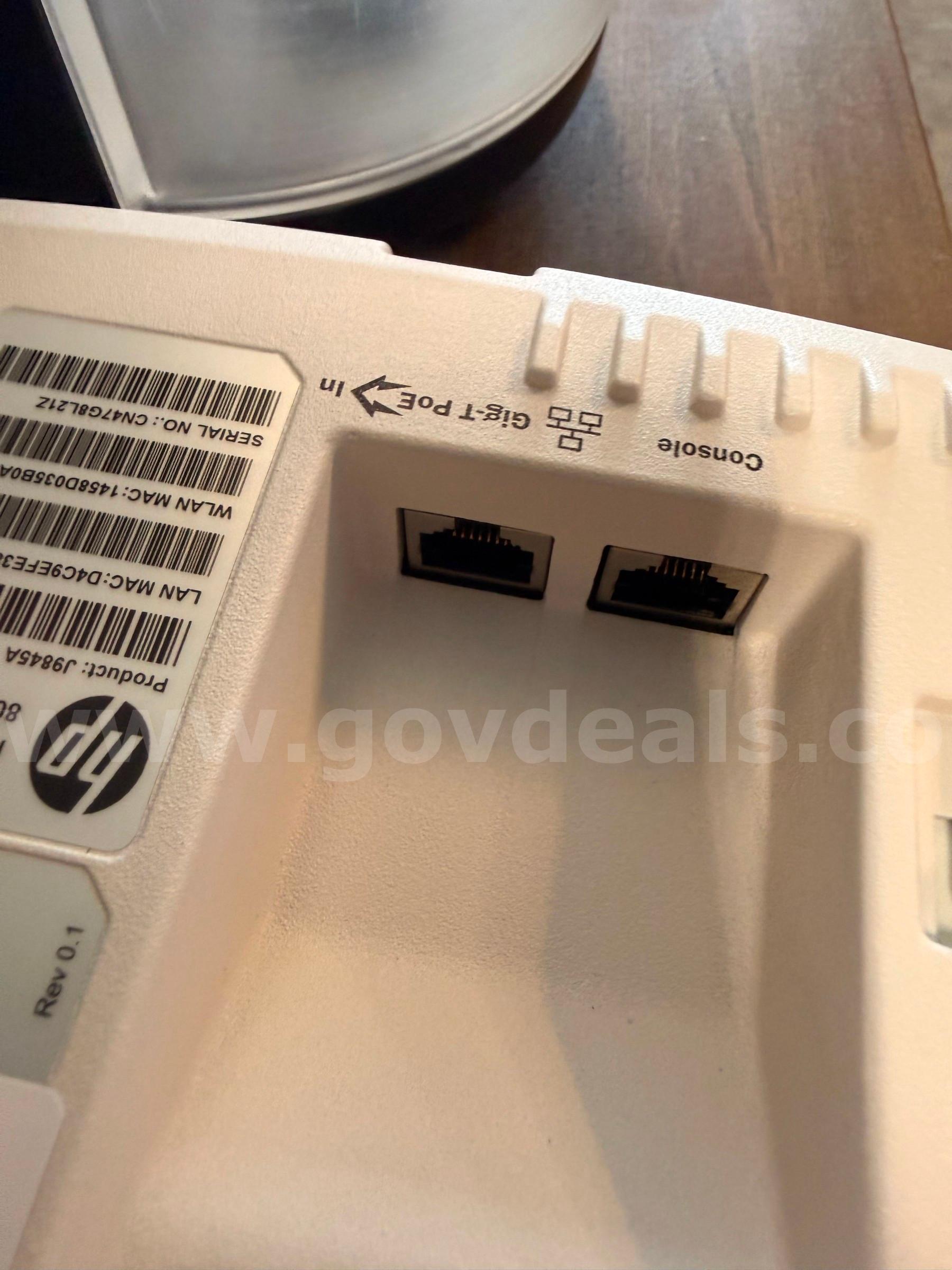 HP Wireless network access points QTY: 4 HP  Government Surplus Auction - Photo #4