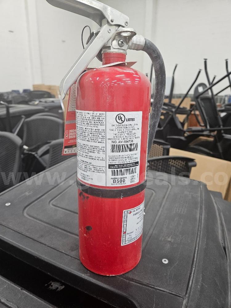 Fire Extinguishers various sizes and colors for auction. Sold As Is. Total 75.   Government Surplus Auction - Photo #3