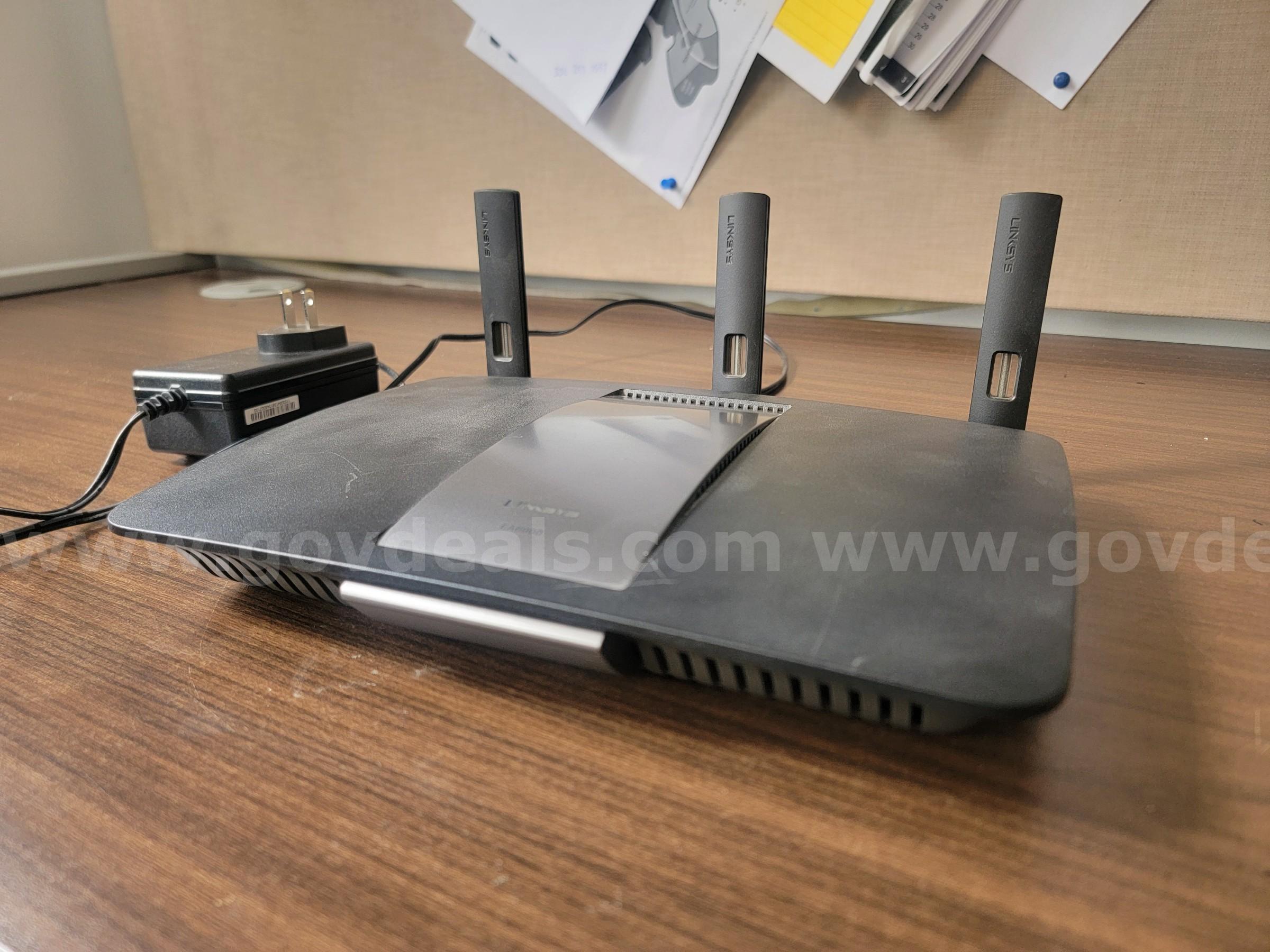 Linksys Dual-band AC1900 Router, Lot of 1 Linksys AC1900 Government Surplus Auction - Photo #3