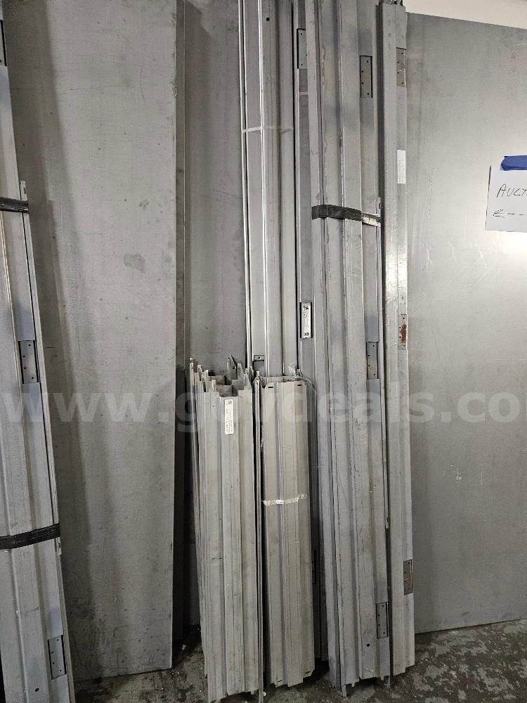 20 Metal Doors and 8 Stack of Metal Door Bucks. Sold As Is.   Government Surplus Auction - Photo #4