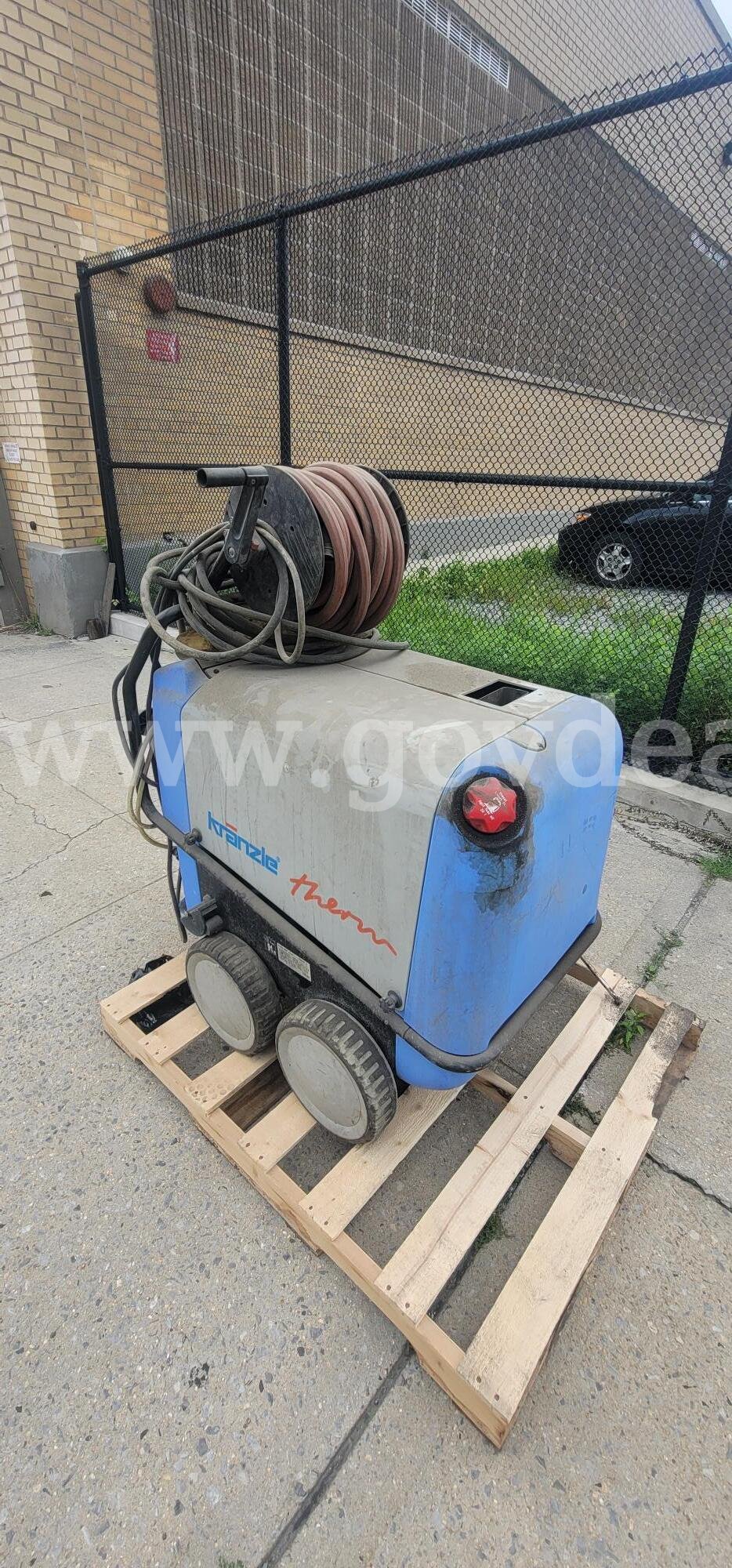 PARTS: Inoperable Pressure Washer Machine Kranzle 1165-1 Government Surplus Auction - Primary Photo