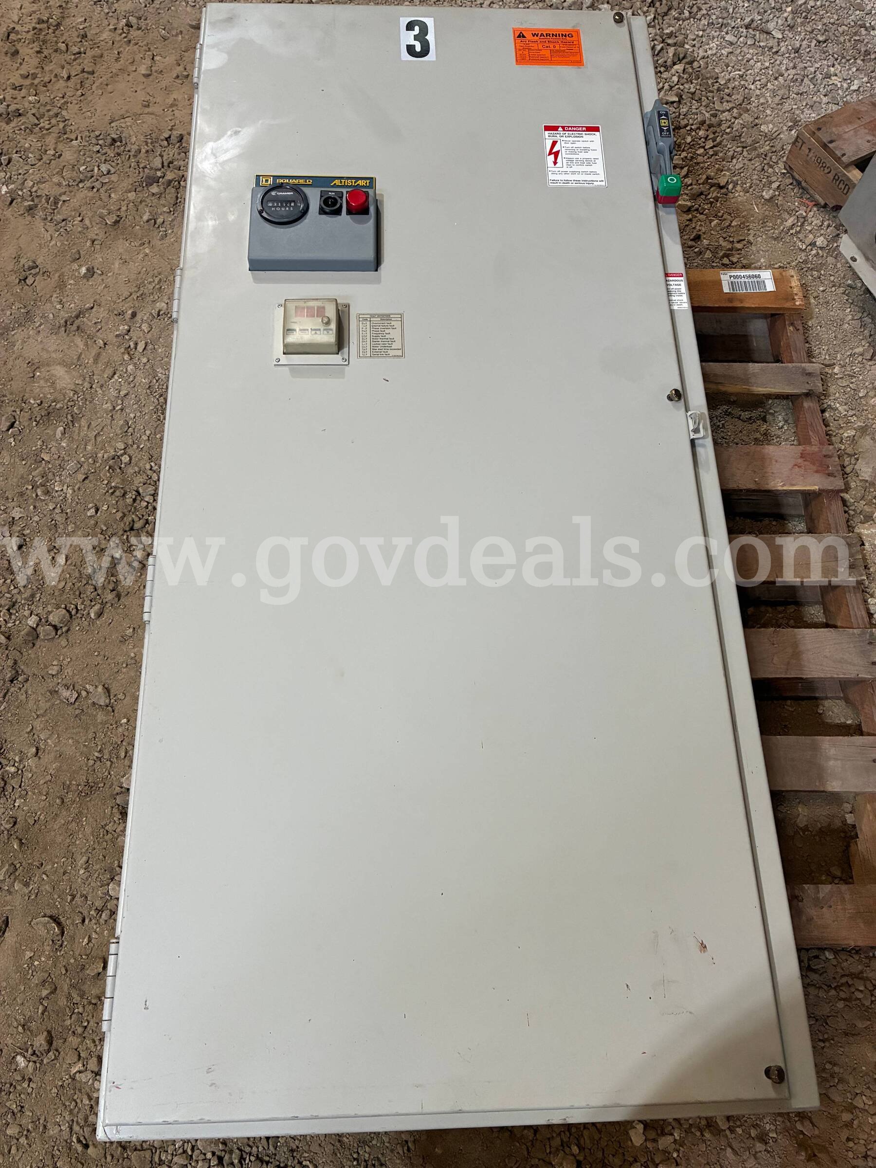 Lot of (3) Hoffman Centrifugal Blowers with 75 HP GE 3 phase electric motors HP  Government Surplus Auction - Photo #4