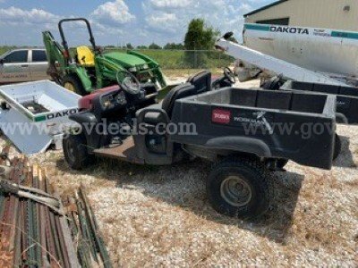 Toro Workman MDX Toro Workman MDX Utility Vehicle Government Surplus Auction - Photo #4