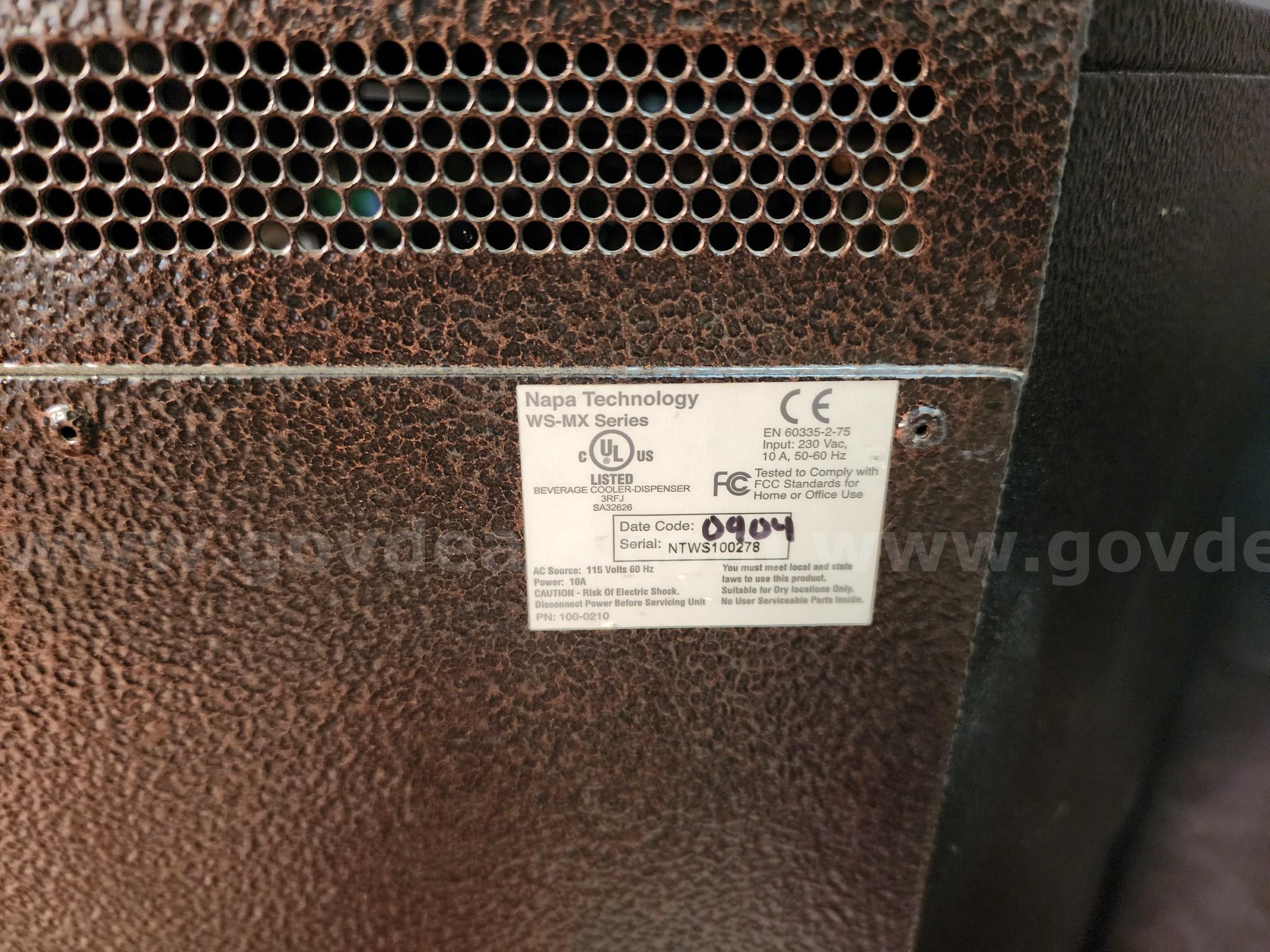 Wine Station WS-MX NAPA/Wine Station WS-MX Government Surplus Auction - Photo #4