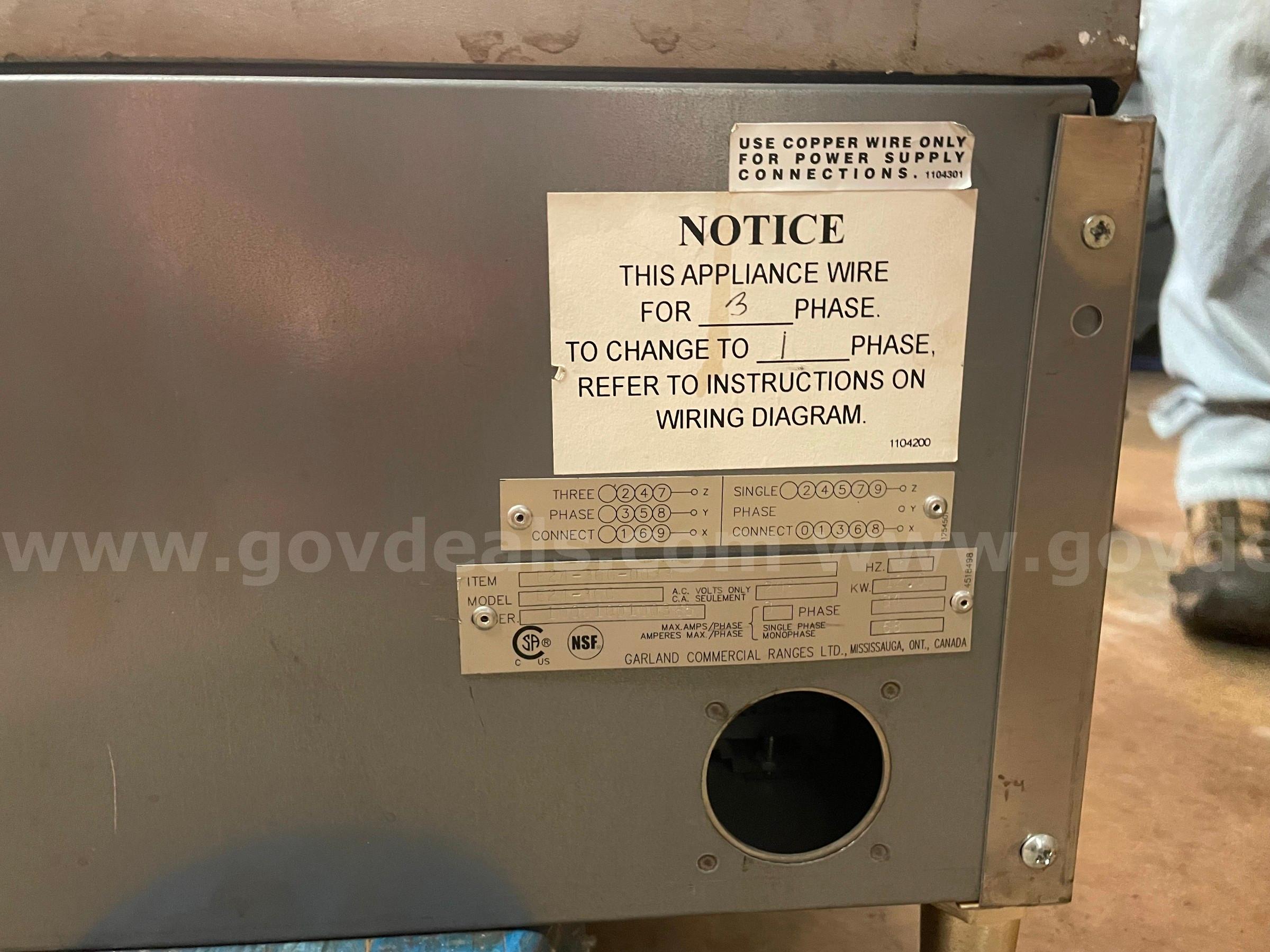 Garland e24-36g-0033 Garland 0033 Government Surplus Auction - Photo #5