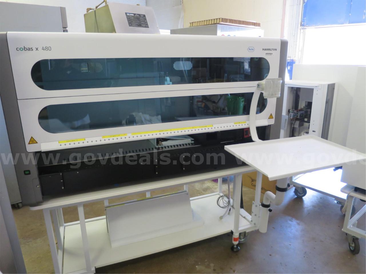 Roche Hamilton Cobas X 480 Roche Hamilton 480 Government Surplus Auction - Photo #3