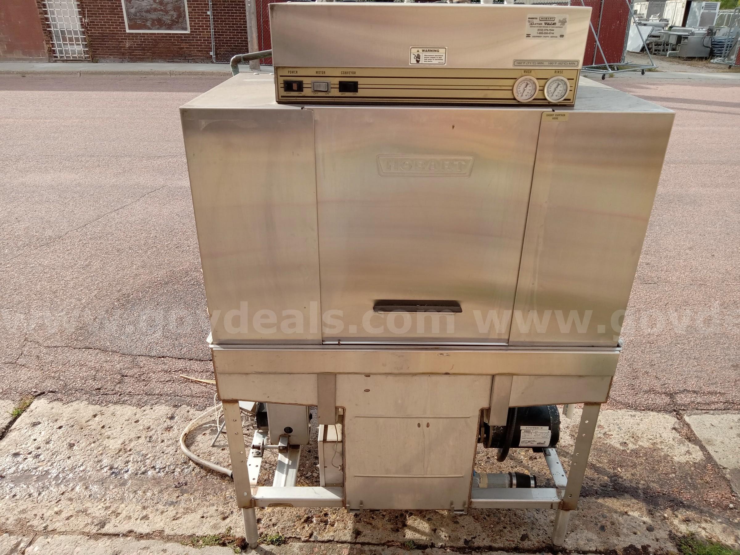 Hobart C44A Pass-through dishwasher