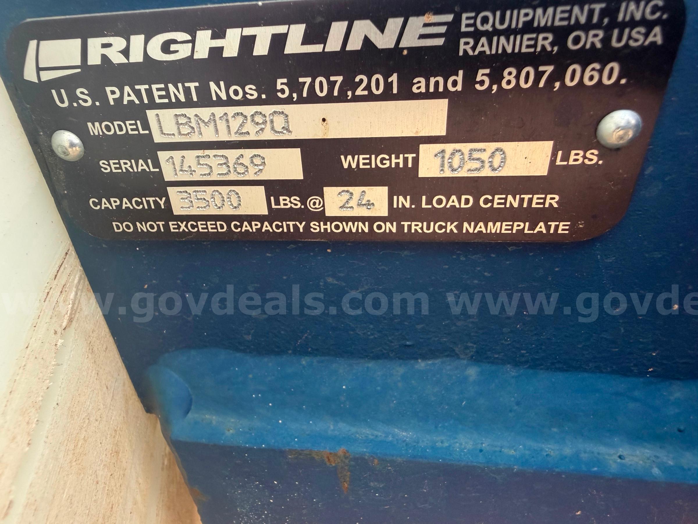 Rightline clamp attachment   Government Surplus Auction - Photo #5