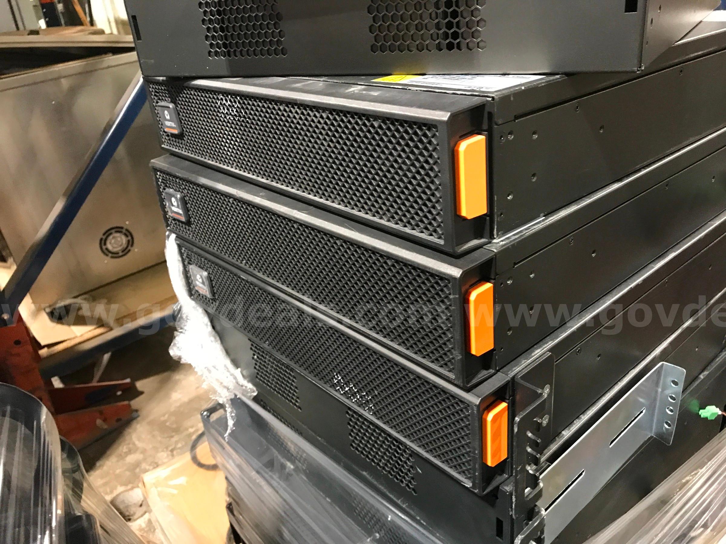 MIXED LOT OF APPROX. 96 VERTIV/LIEBERT UPS GXT5-EBC48VRT2U/ GXT5-3KL630RT2UXL/ GXT5-3000LVRT2UXL /GXT5-2000LVRT2UXL   Government Surplus Auction - Photo #3