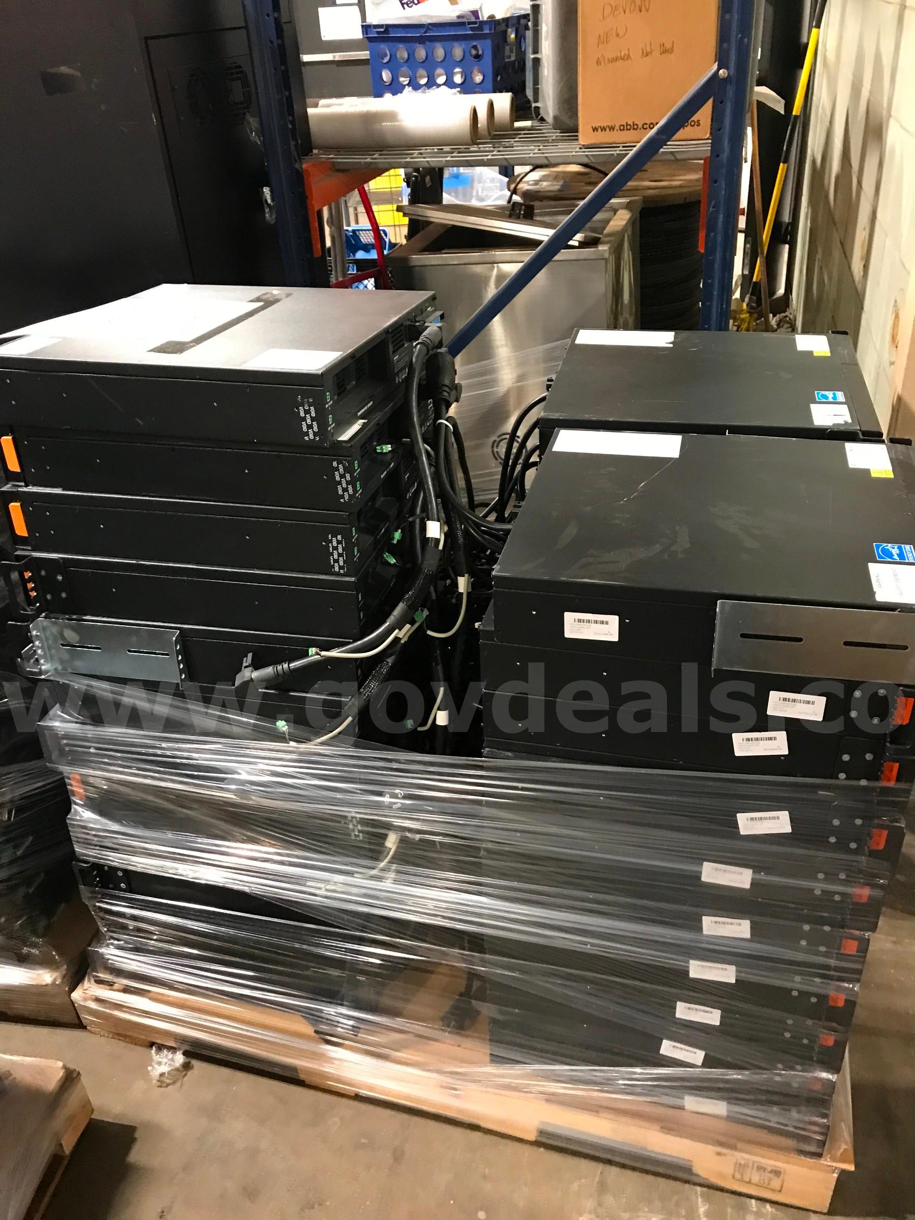 MIXED LOT OF APPROX. 96 VERTIV/LIEBERT UPS GXT5-EBC48VRT2U/ GXT5-3KL630RT2UXL/ GXT5-3000LVRT2UXL /GXT5-2000LVRT2UXL   Government Surplus Auction - Photo #6
