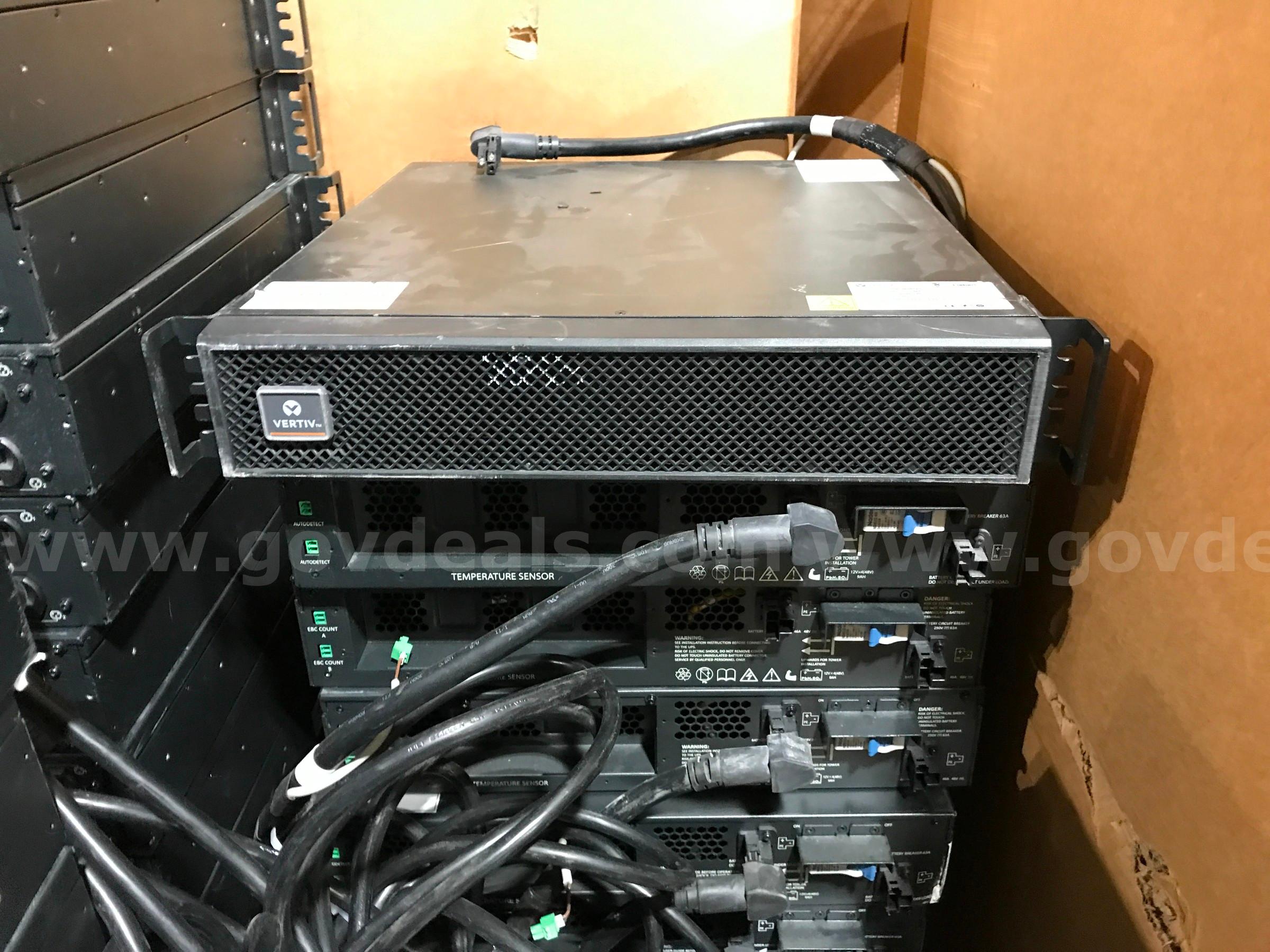 MIXED PALLET 0F APPROX. 29 VERTIV/LIEBERT UPS GXT5-EBC48VRT2U/ GXT5-2000LVRT2UXL/   Government Surplus Auction - Photo #4