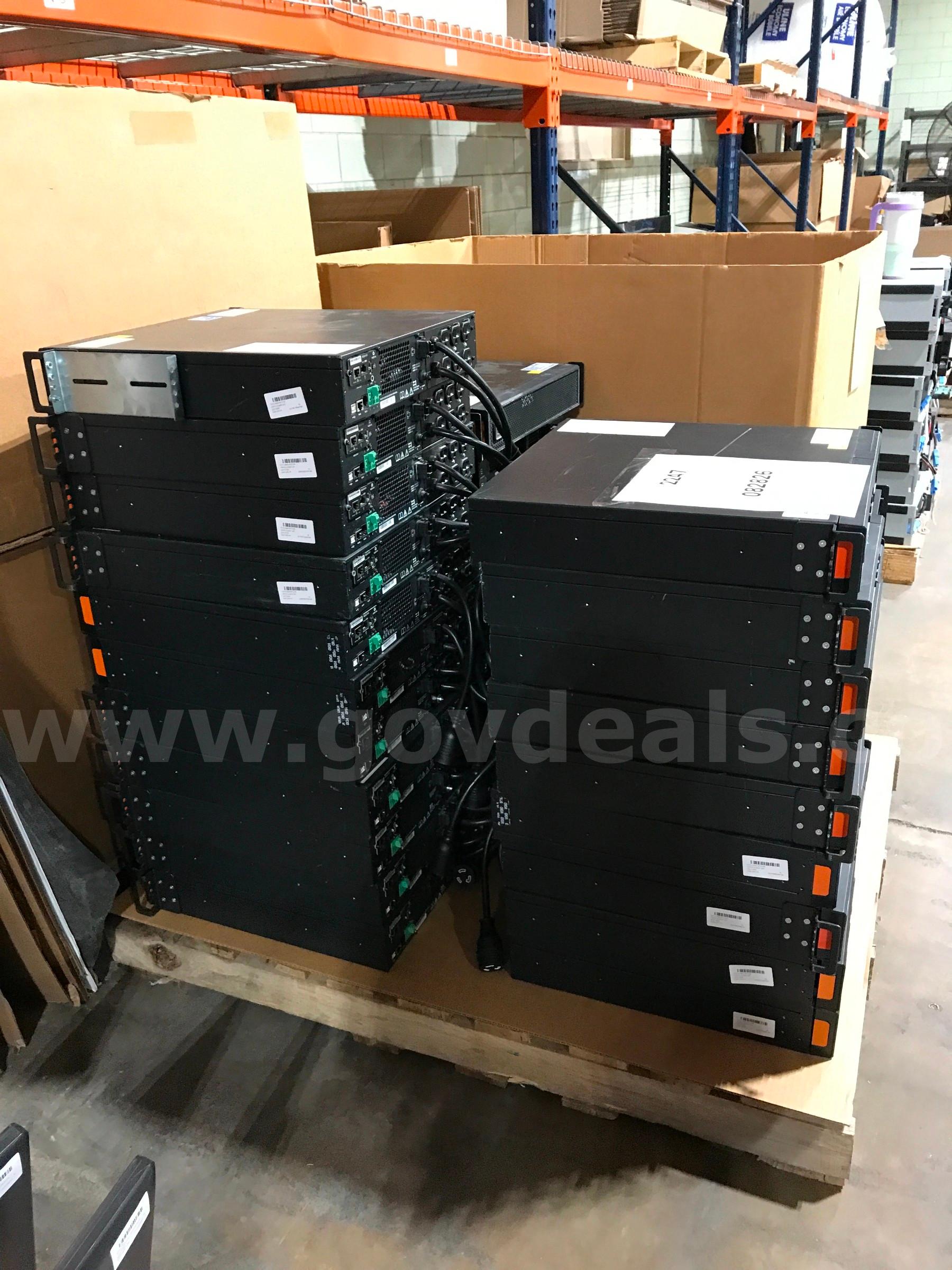 MIXED PALLET 0F APPROX. 29 VERTIV/LIEBERT UPS GXT5-EBC48VRT2U/ GXT5-2000LVRT2UXL/   Government Surplus Auction - Photo #6