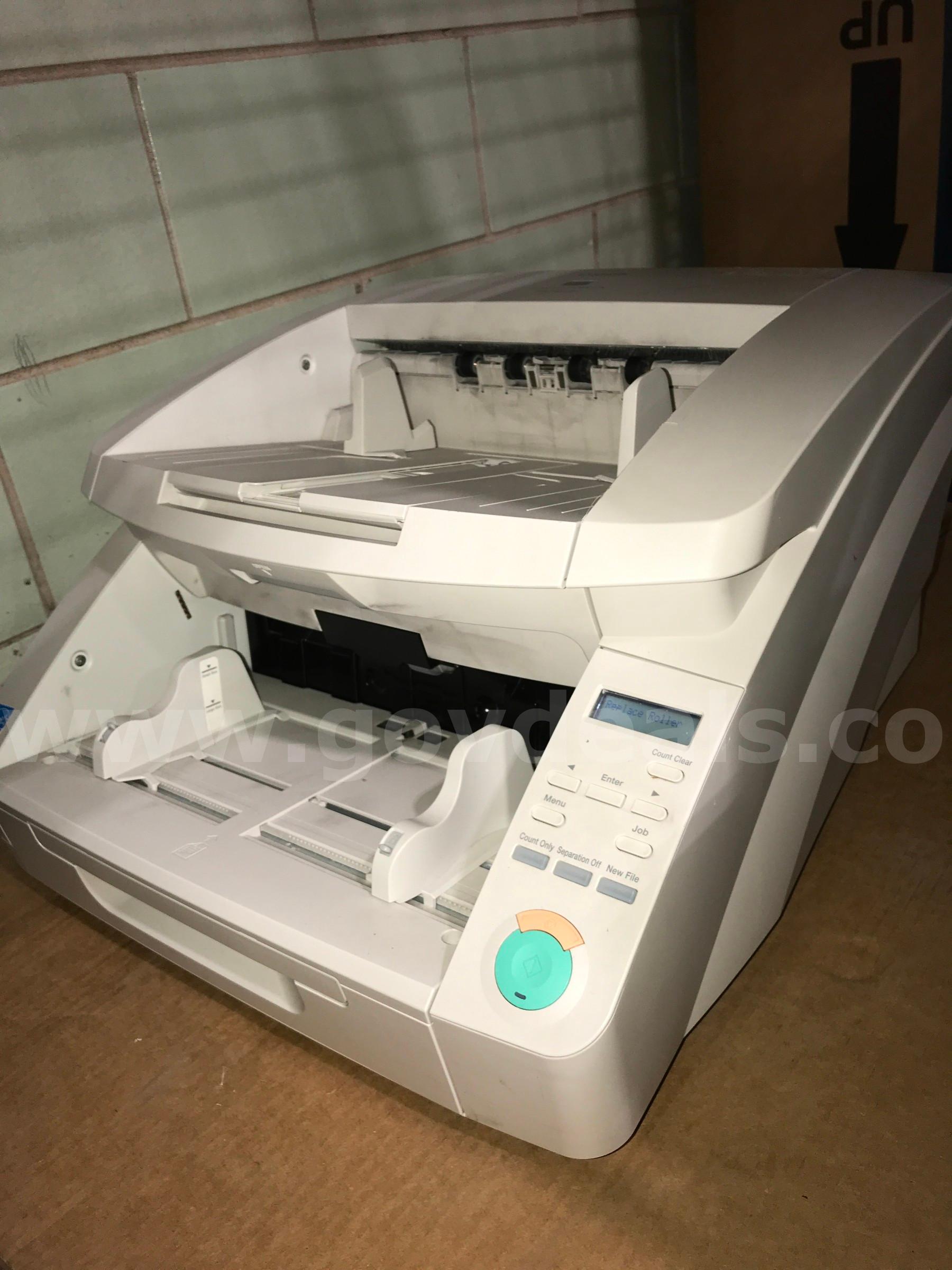 Canon imageFORMULA DR-9050C Document Duplex Pass-Through Scanner Canon 9050C Government Surplus Auction - Photo #3
