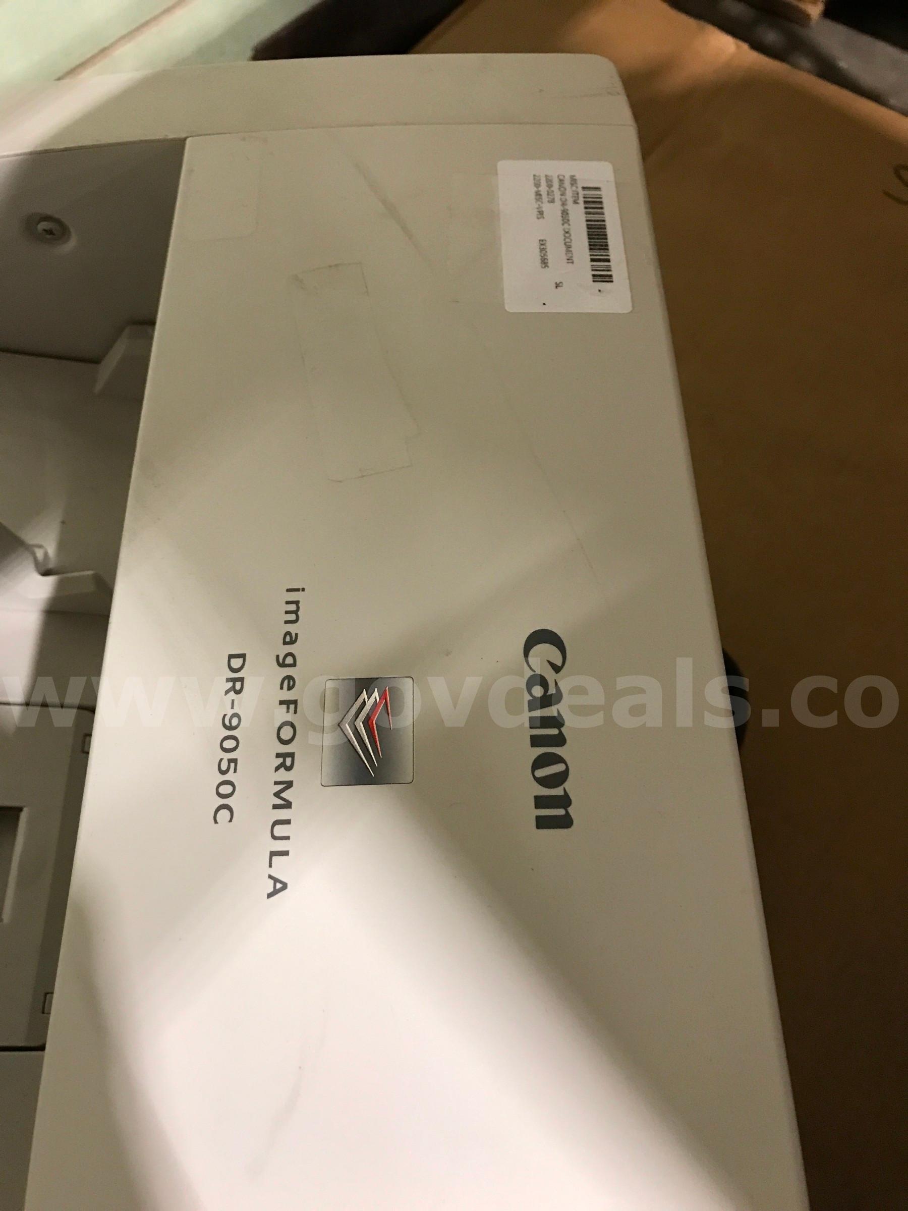 Canon imageFORMULA DR-9050C Document Duplex Pass-Through Scanner Canon 9050C Government Surplus Auction - Photo #5