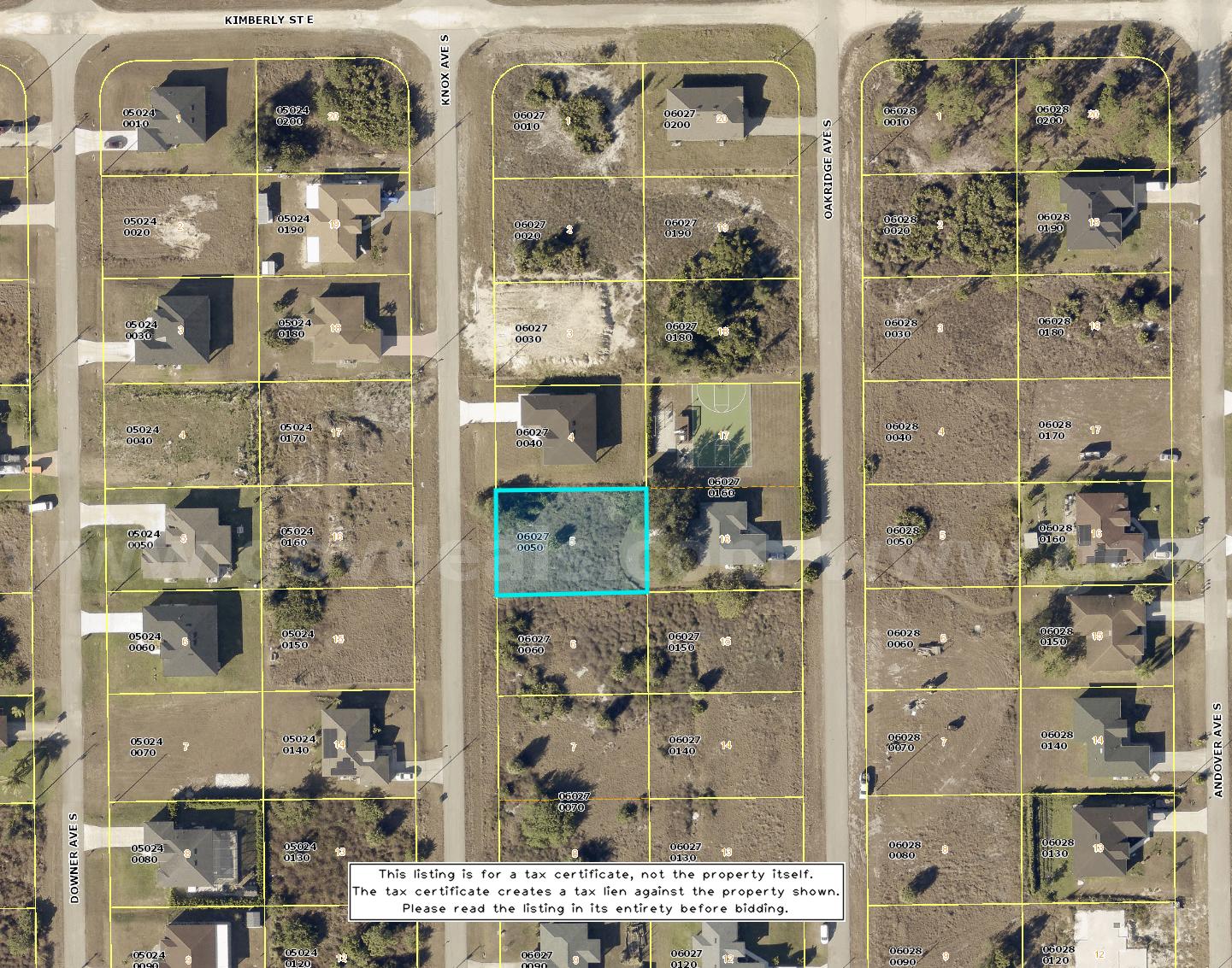 Matured Tax Lien Certificate #2423915 - Lehigh Acres, Lee County, FL - No reserve.   Government Surplus Auction - Photo #2