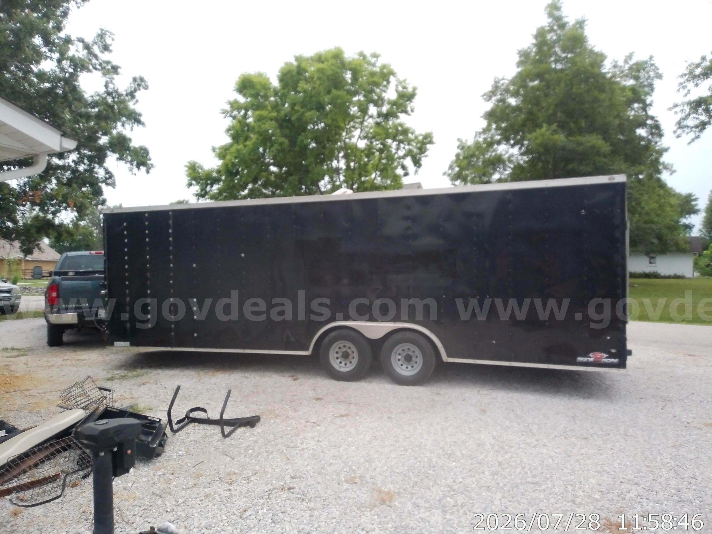 2018 Diamond Cargo Enclosed 24 ft. Diamond Builders, Inc. Diamond Enclosed Government Surplus Auction - Photo #2