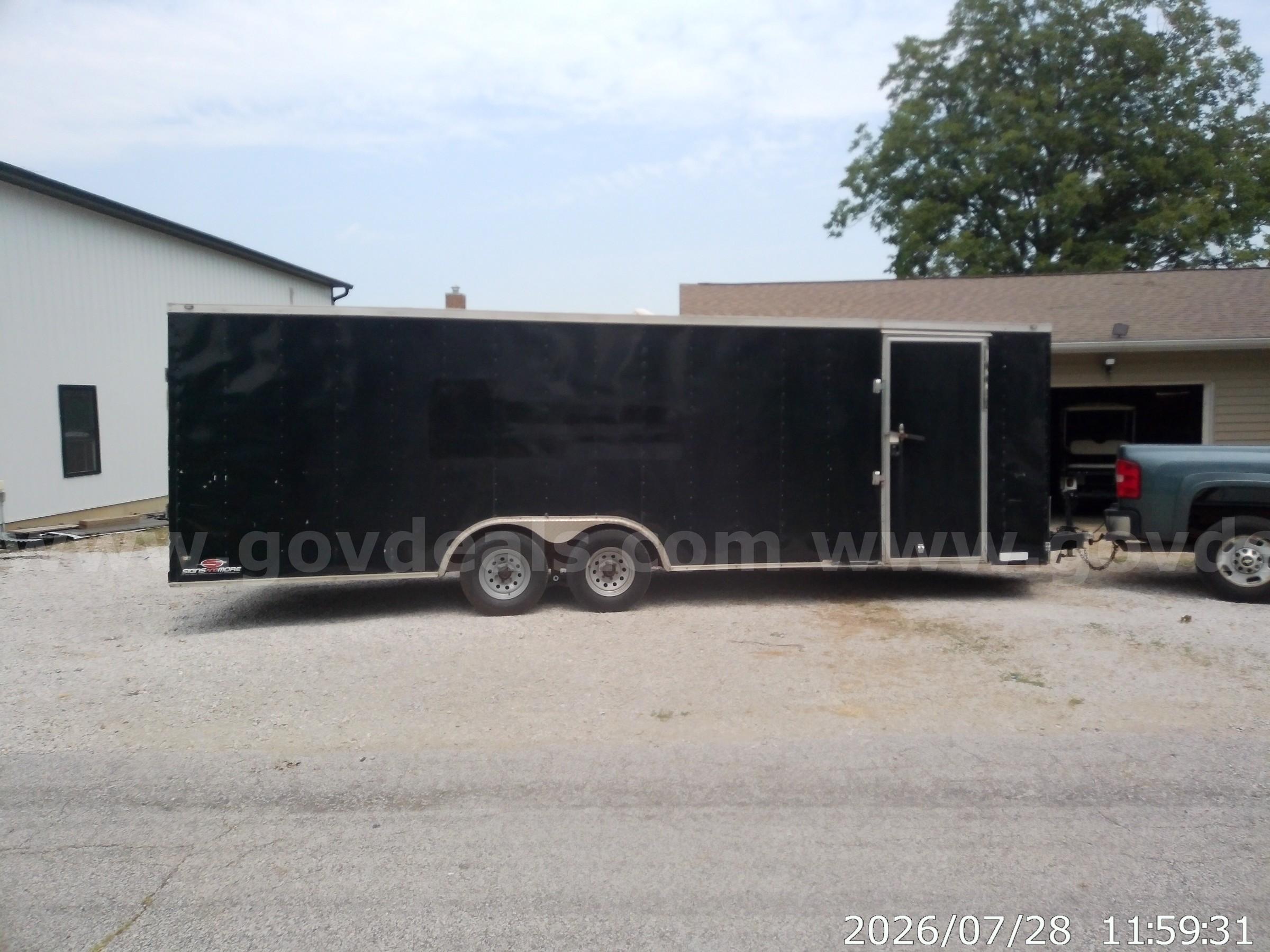 2018 Diamond Cargo Enclosed 24 ft. Diamond Builders, Inc. Diamond Enclosed Government Surplus Auction - Photo #3