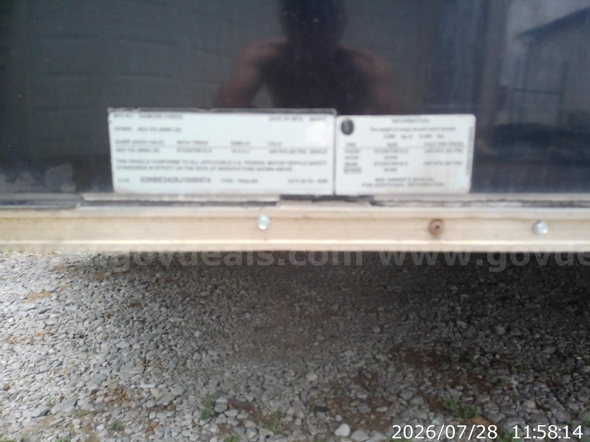 2018 Diamond Cargo Enclosed 24 ft. Diamond Builders, Inc. Diamond Enclosed Government Surplus Auction - Photo #5