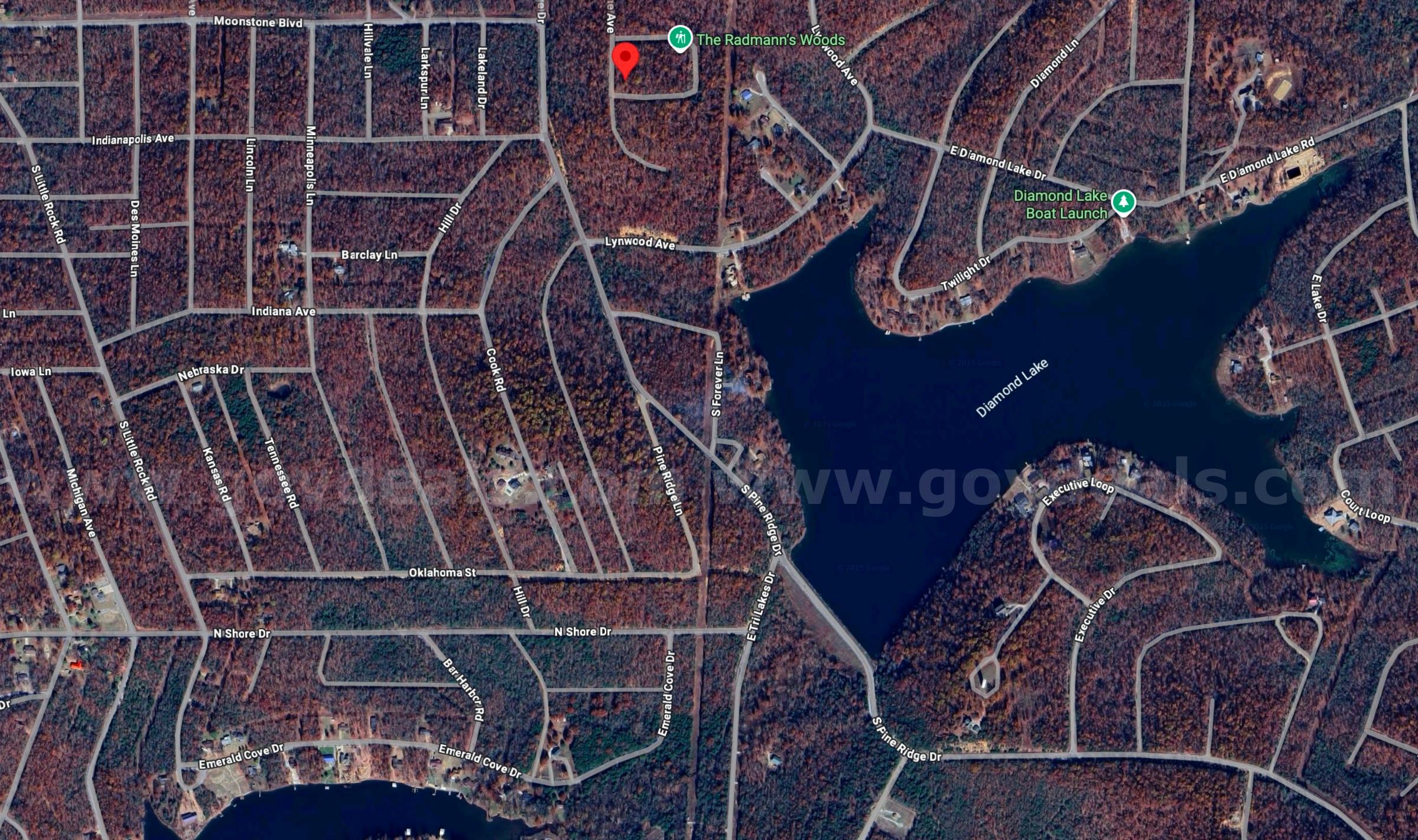 Horseshoe Bend - 0.40acre lot very close to Diamond Lake Crown  Government Surplus Auction - Photo #3