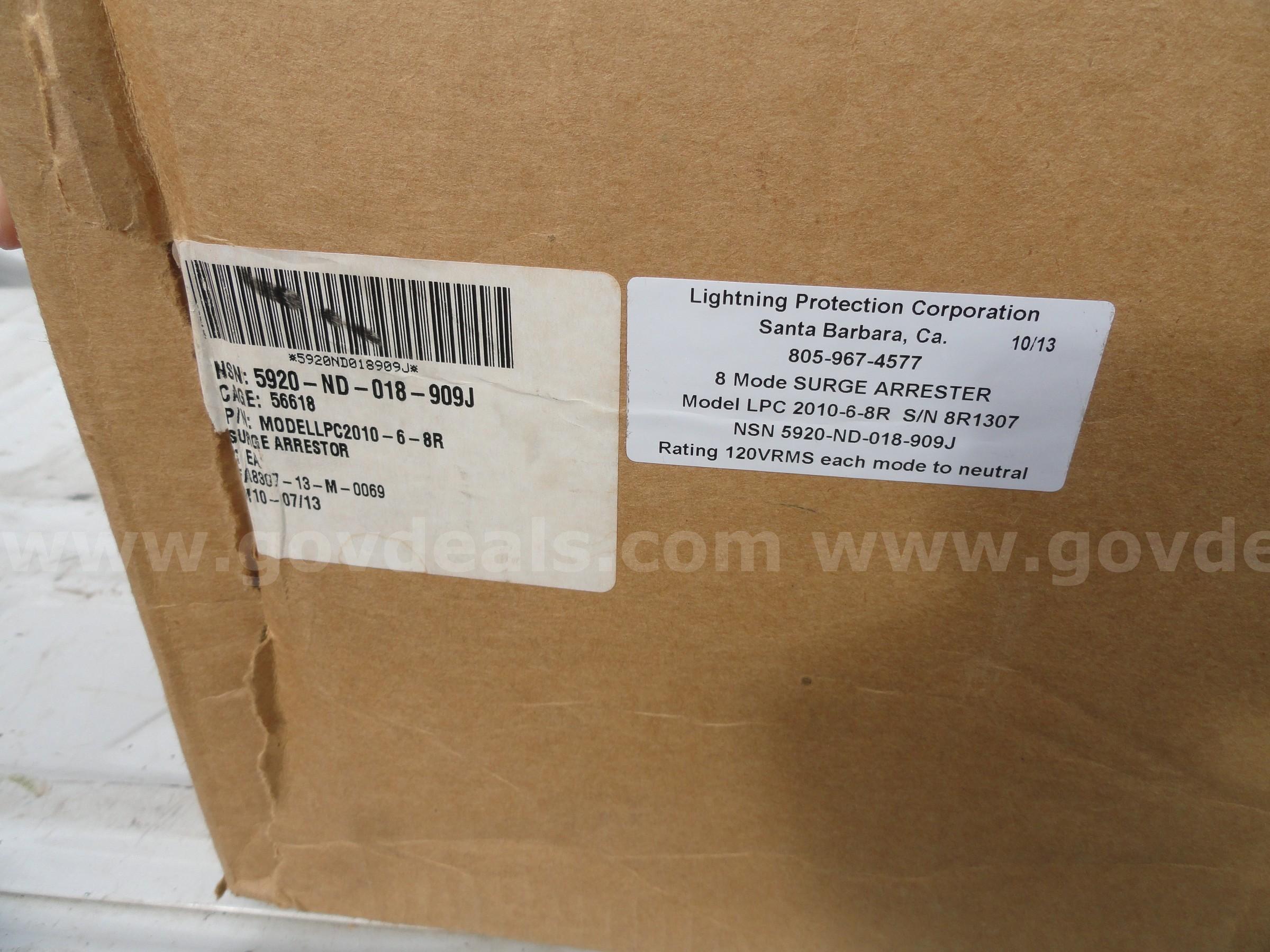 8 Mode SURGE ARRESTER   Government Surplus Auction - Photo #4