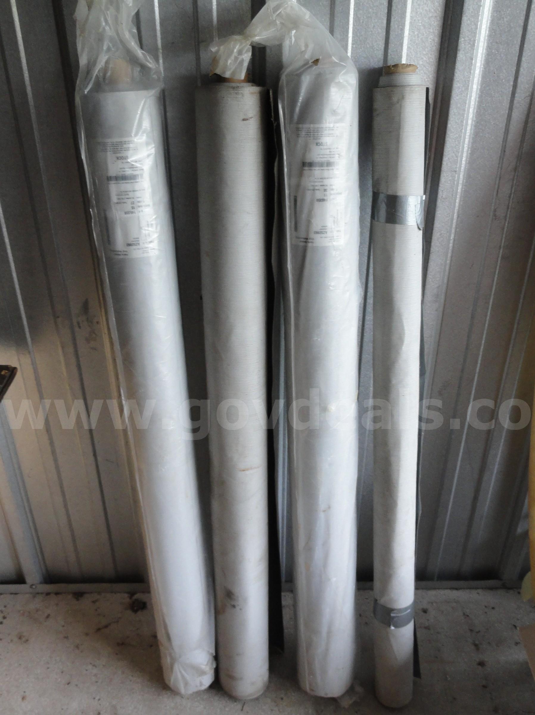 Vinyl wallcovering with Osnaburg fabric backing   Government Surplus Auction - Photo #2