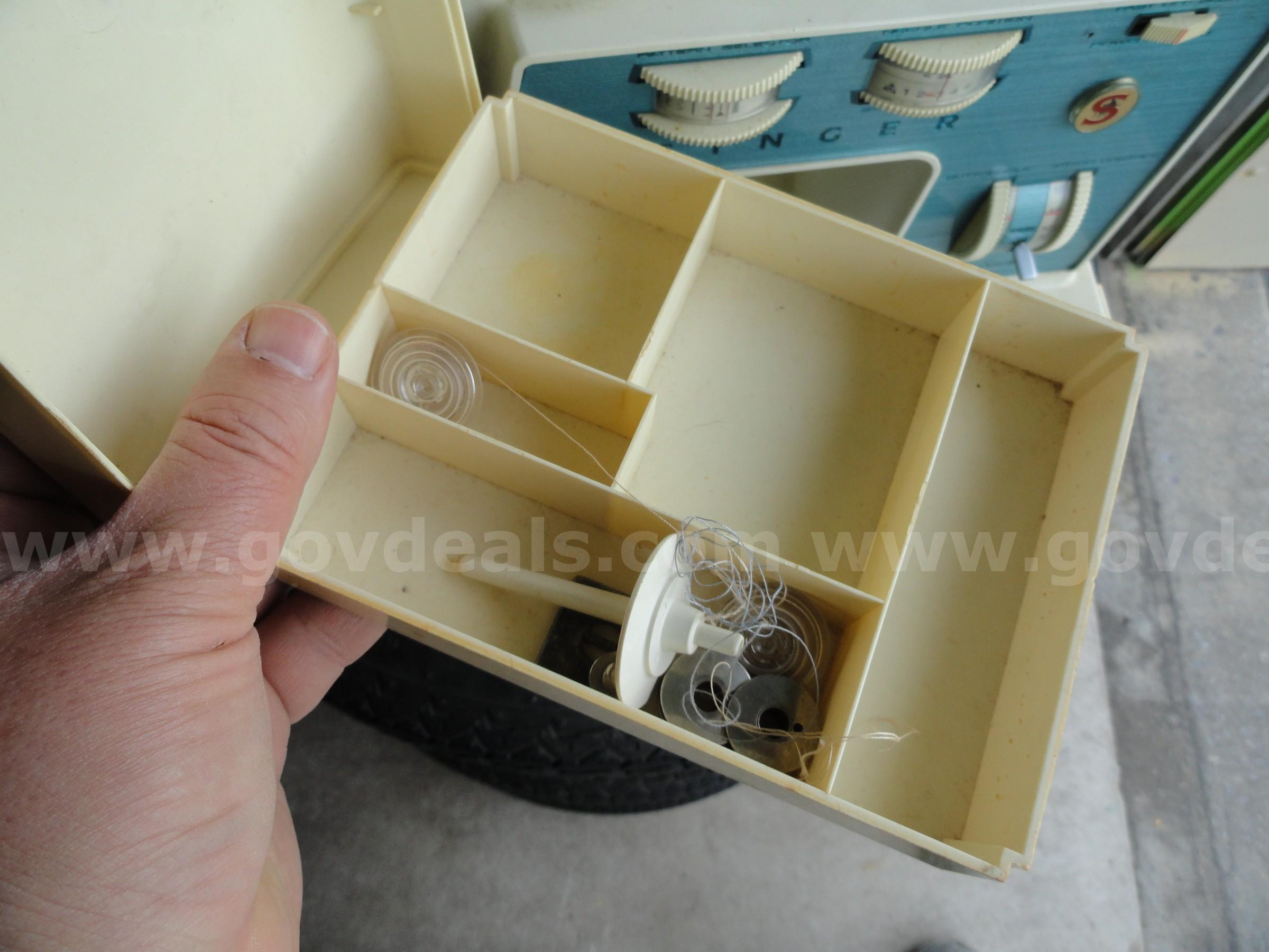 Singer Touch & Sew Special Zig-Zag Model 756 Sewing Machine  756 Government Surplus Auction - Photo #2