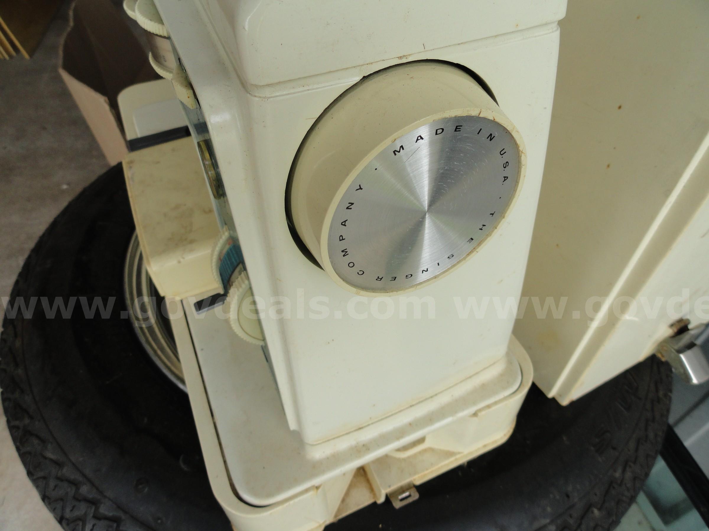 Singer Touch & Sew Special Zig-Zag Model 756 Sewing Machine  756 Government Surplus Auction - Photo #6