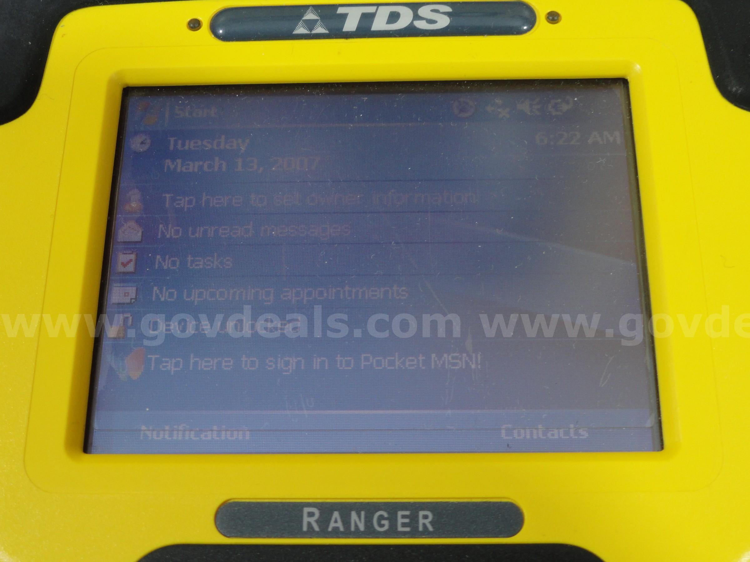 TDS Ranger Data Collector  Ranger Government Surplus Auction - Photo #3