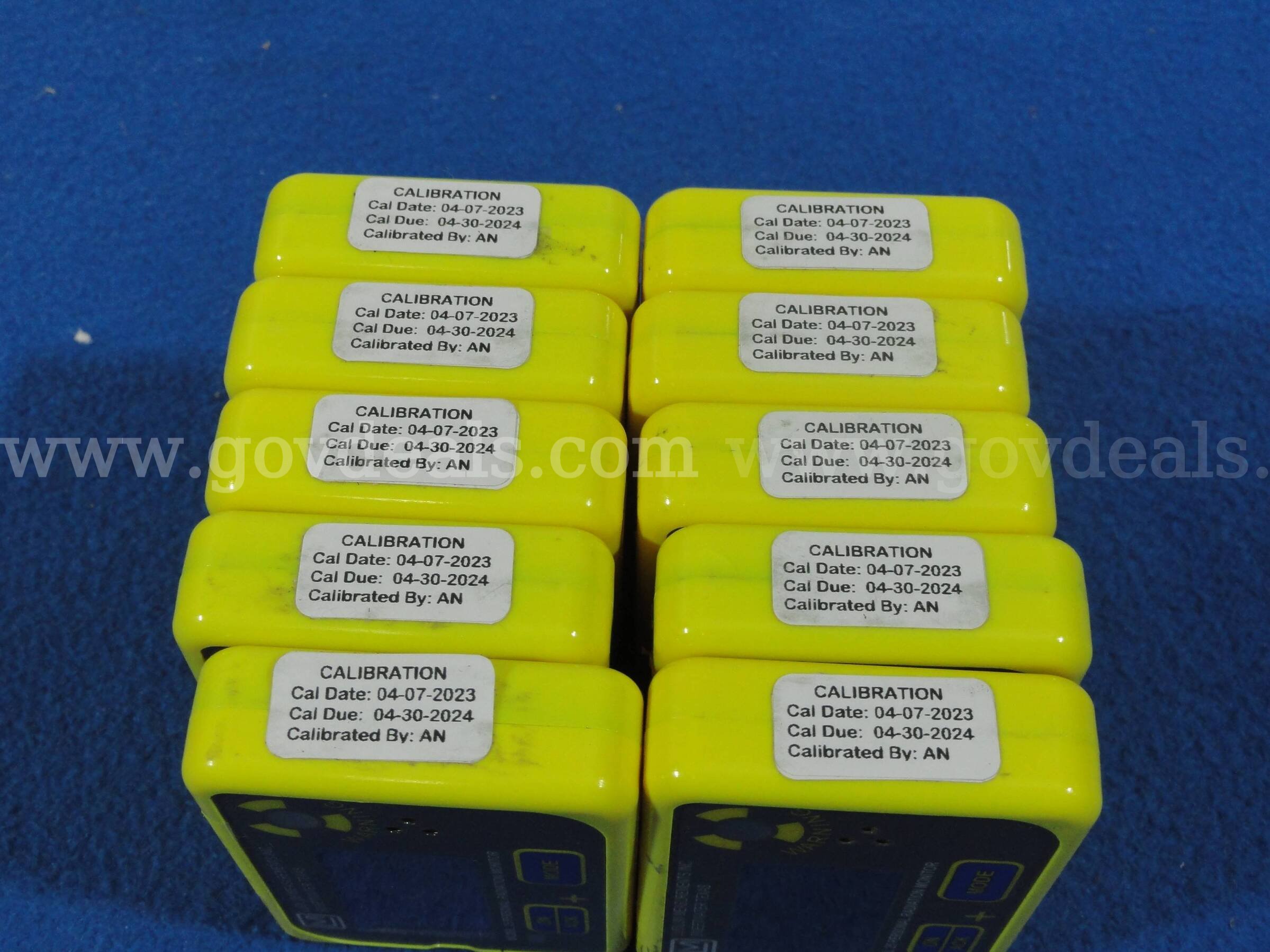 LOT of 10 Ludlum 25 Personal Radiation Monitors Detector Dosimeter Geiger Counter Ludlum 25 Government Surplus Auction - Photo #3