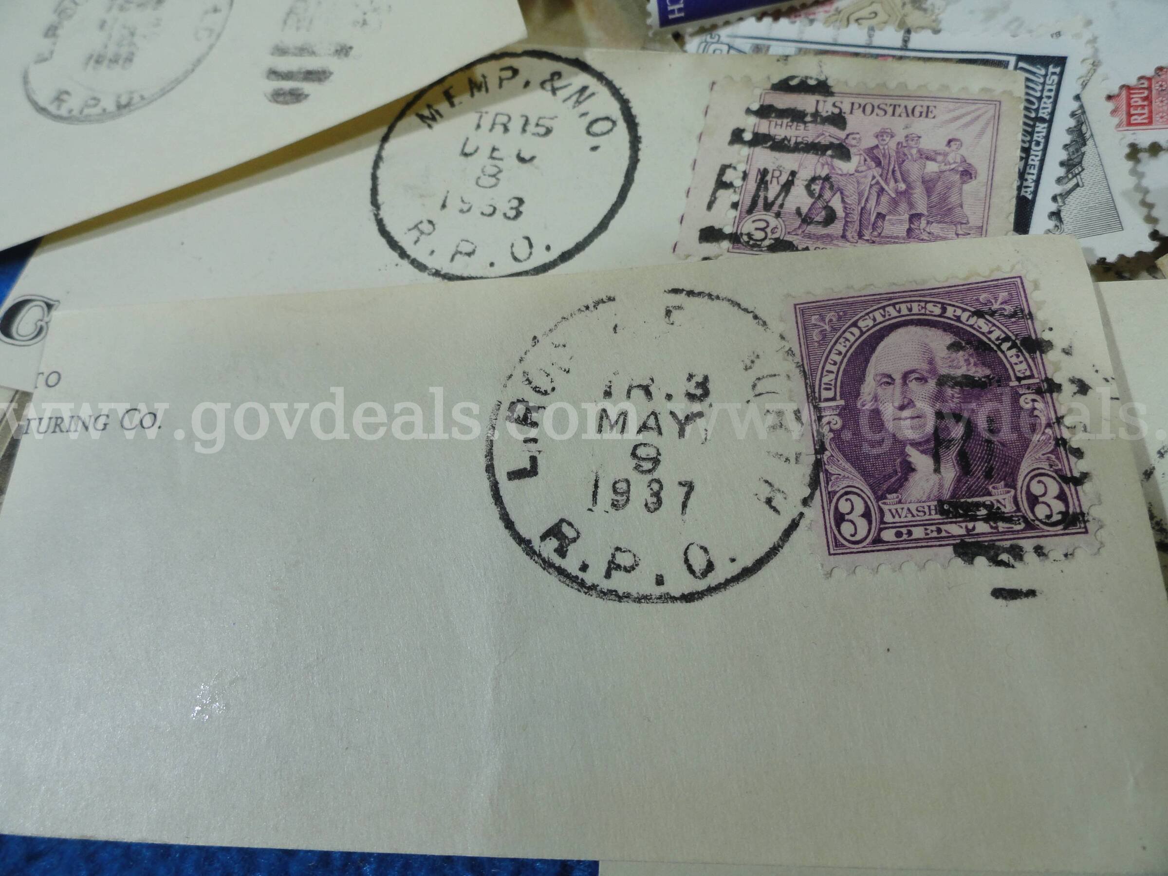 Lot of ~10,000 Unsorted / Unsearched Postage Stamps - 324 grams  000 Government Surplus Auction - Photo #2