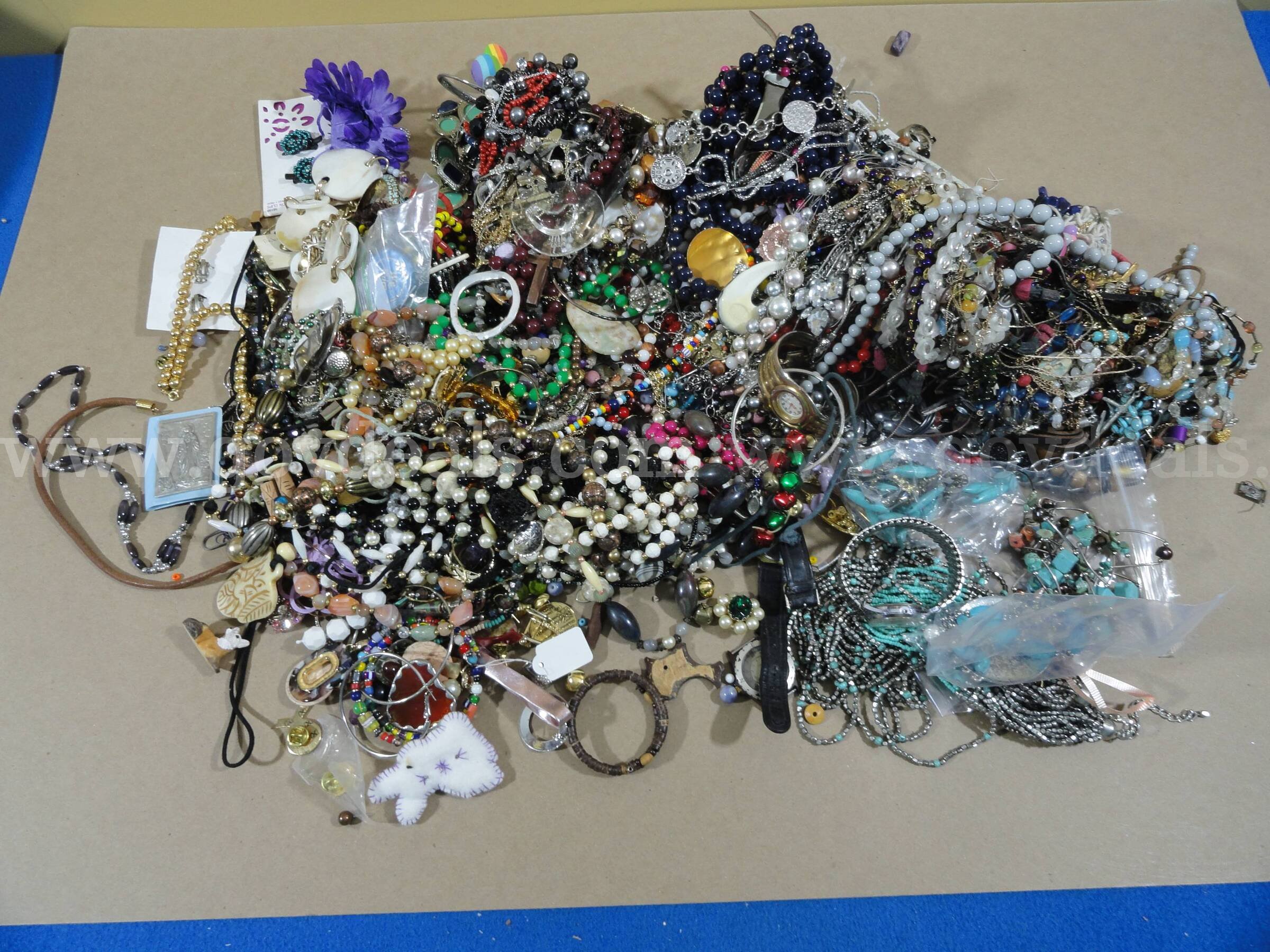 Lot of Jewelry, Watches, etc. (~18 lbs.)   Government Surplus Auction - Primary Photo