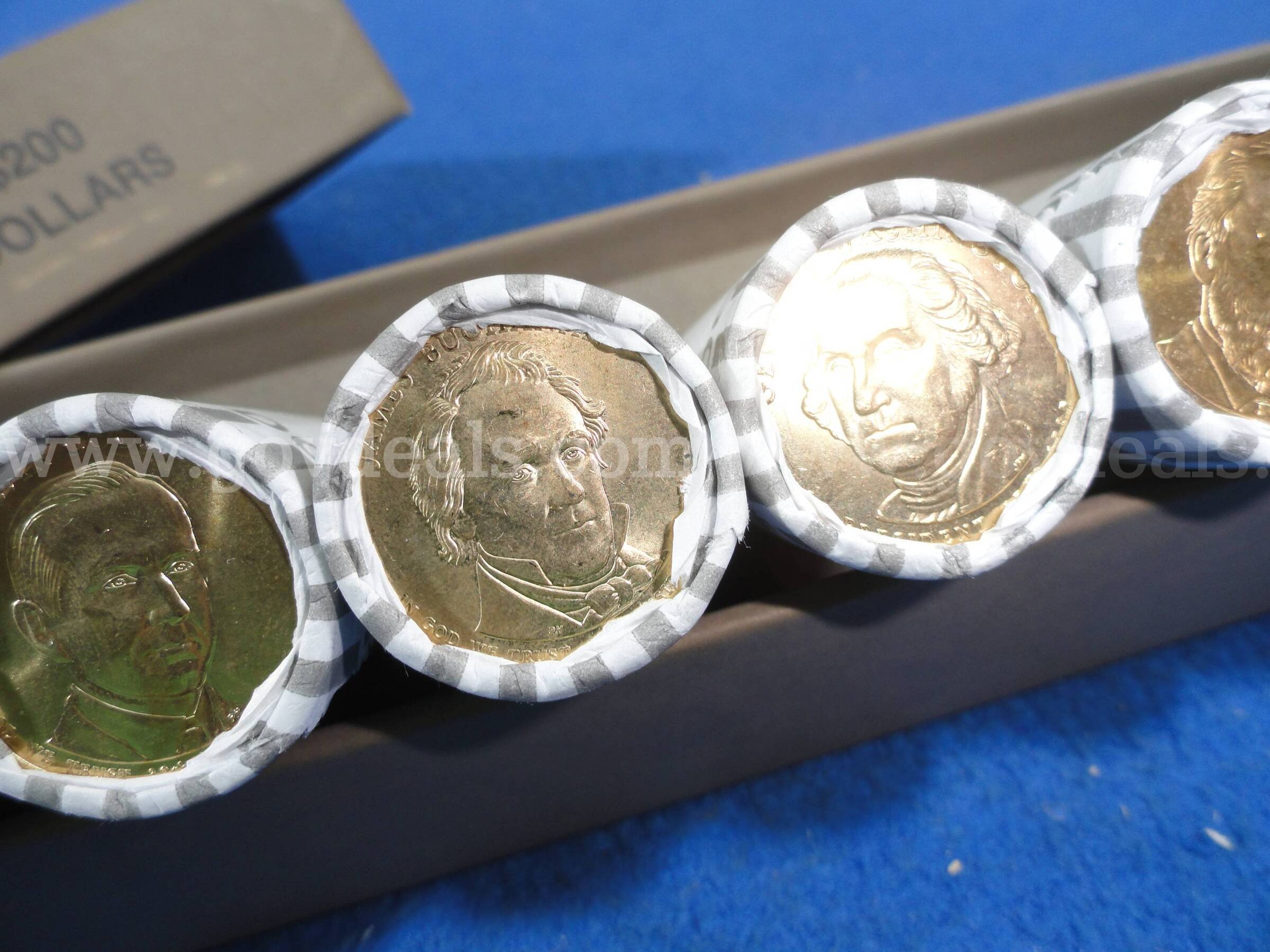 Lot of $200 Bank Wrapped US Dollars (Sacagawea, Presidential, American Innovation, Susan B. Anthony)  200 Government Surplus Auction - Photo #3