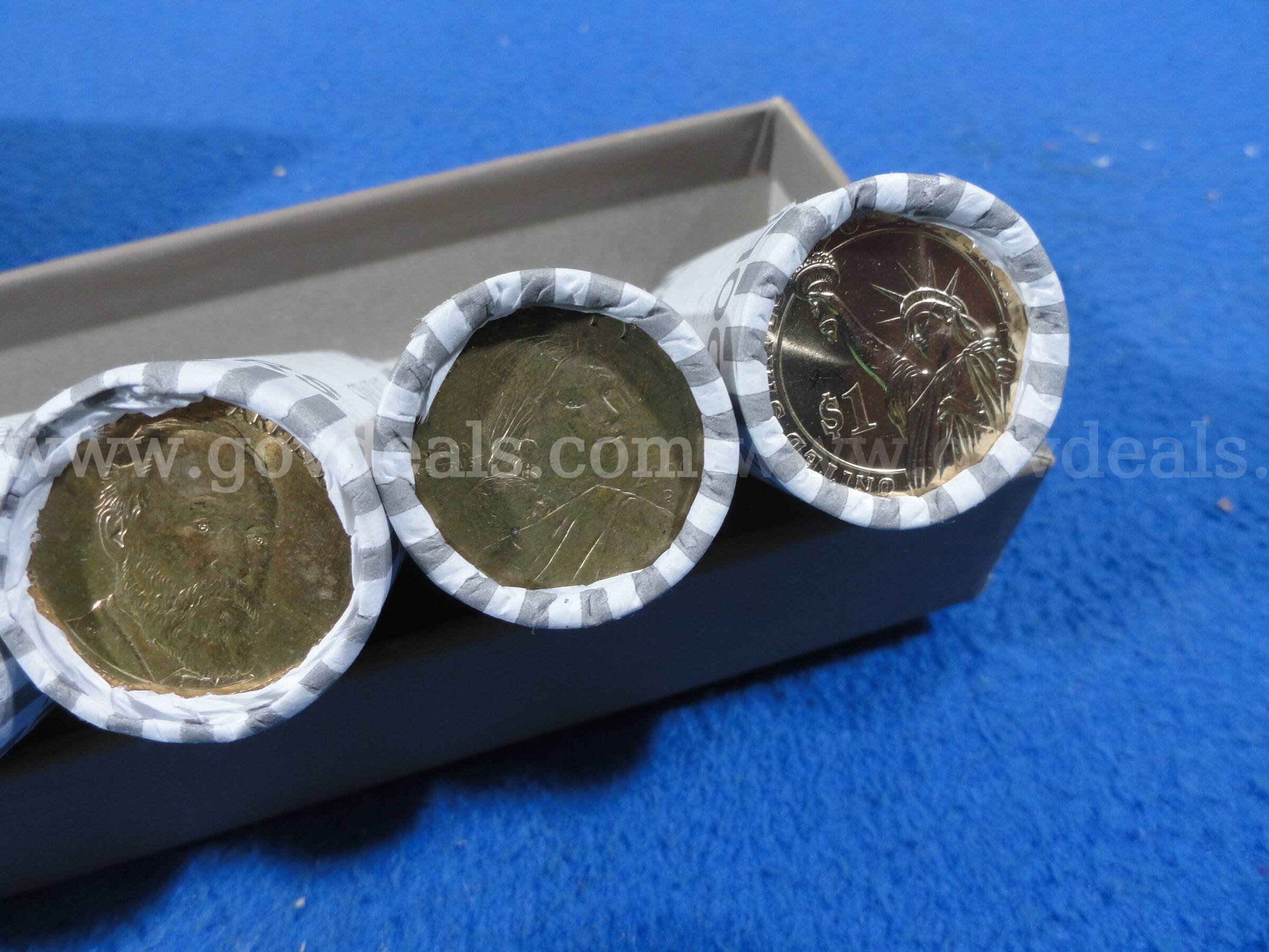 Lot of $200 Bank Wrapped US Dollars (Sacagawea, Presidential, American Innovation, Susan B. Anthony)  200 Government Surplus Auction - Photo #4
