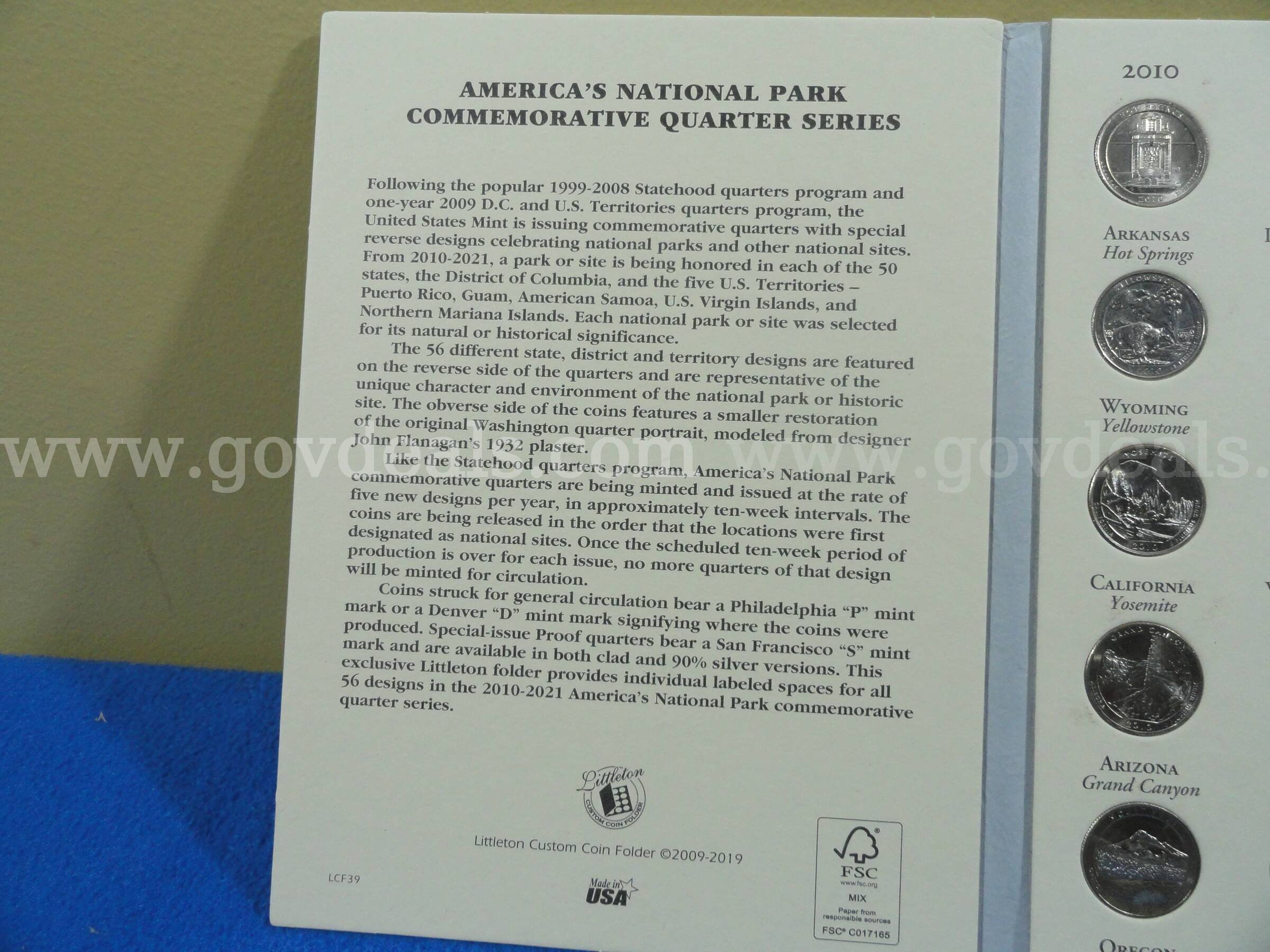 Lot of 456 Uncirculated Washington Quarters  456 Government Surplus Auction - Photo #2
