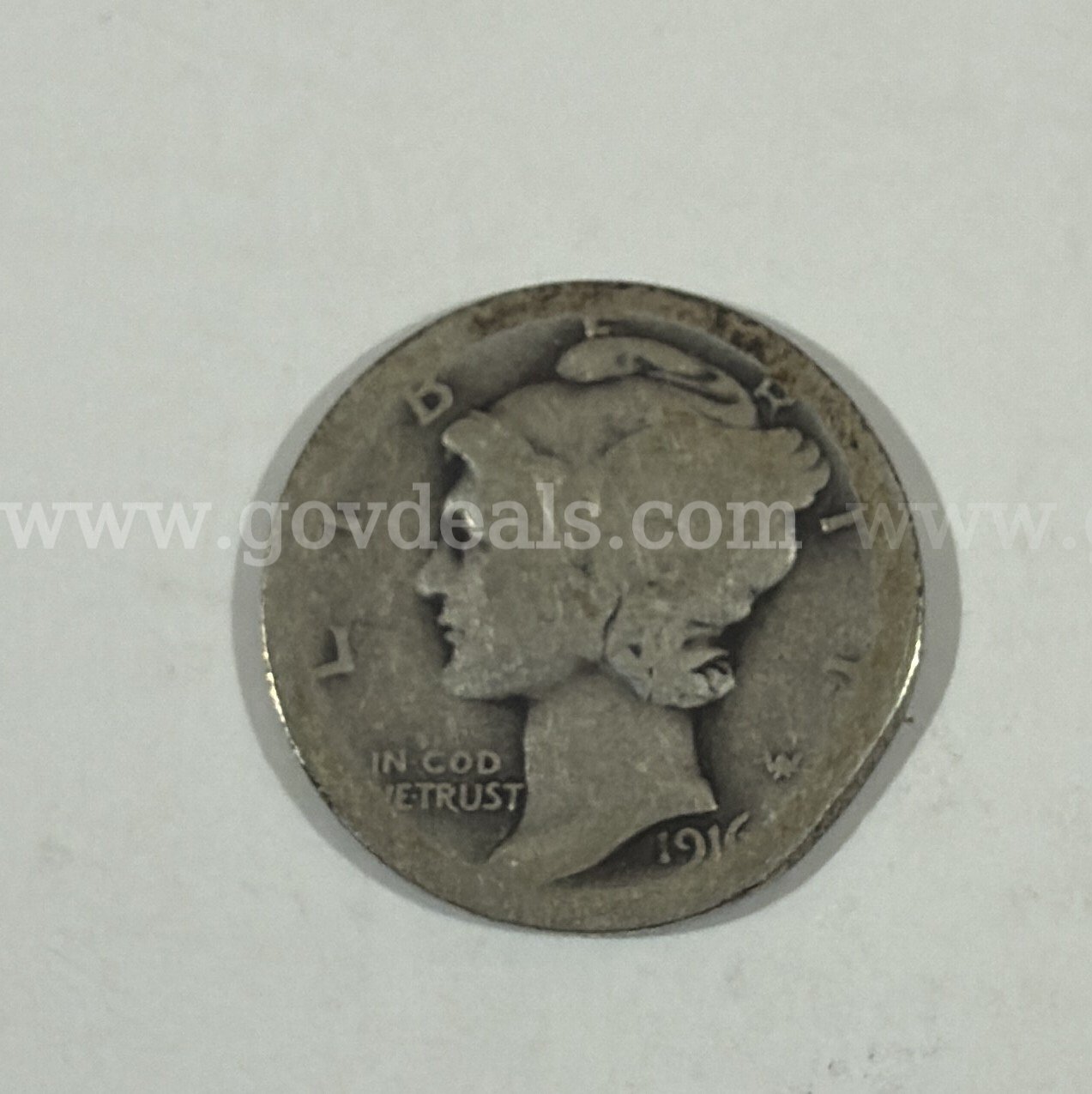 Lot of 46 Silver Mercury Dime Collection 1916-1945 in Original Whitman Album Mercury  Government Surplus Auction - Photo #6
